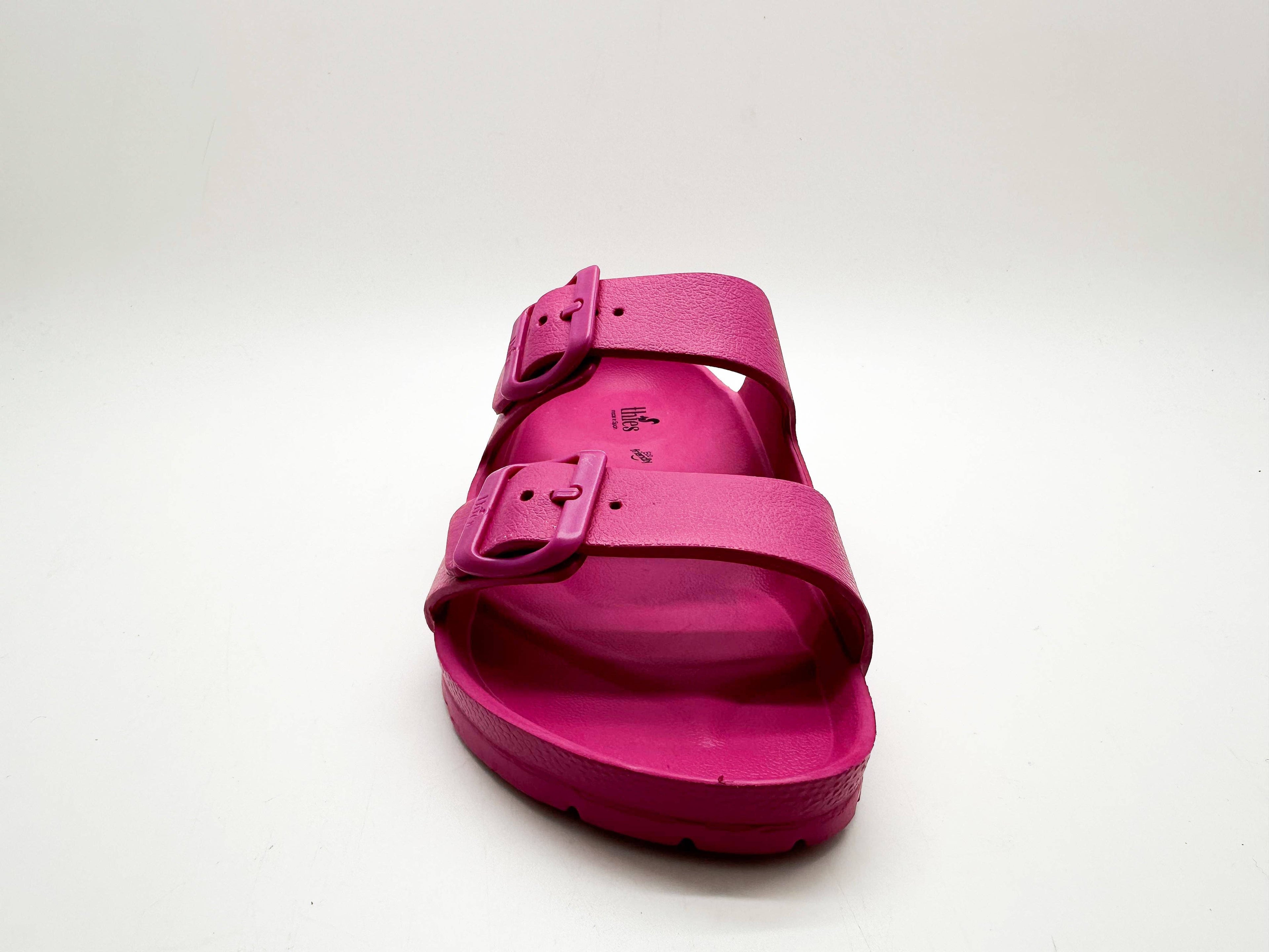 Thies 1856 ® Ecofoam vegane Sandale in orchidee-pink