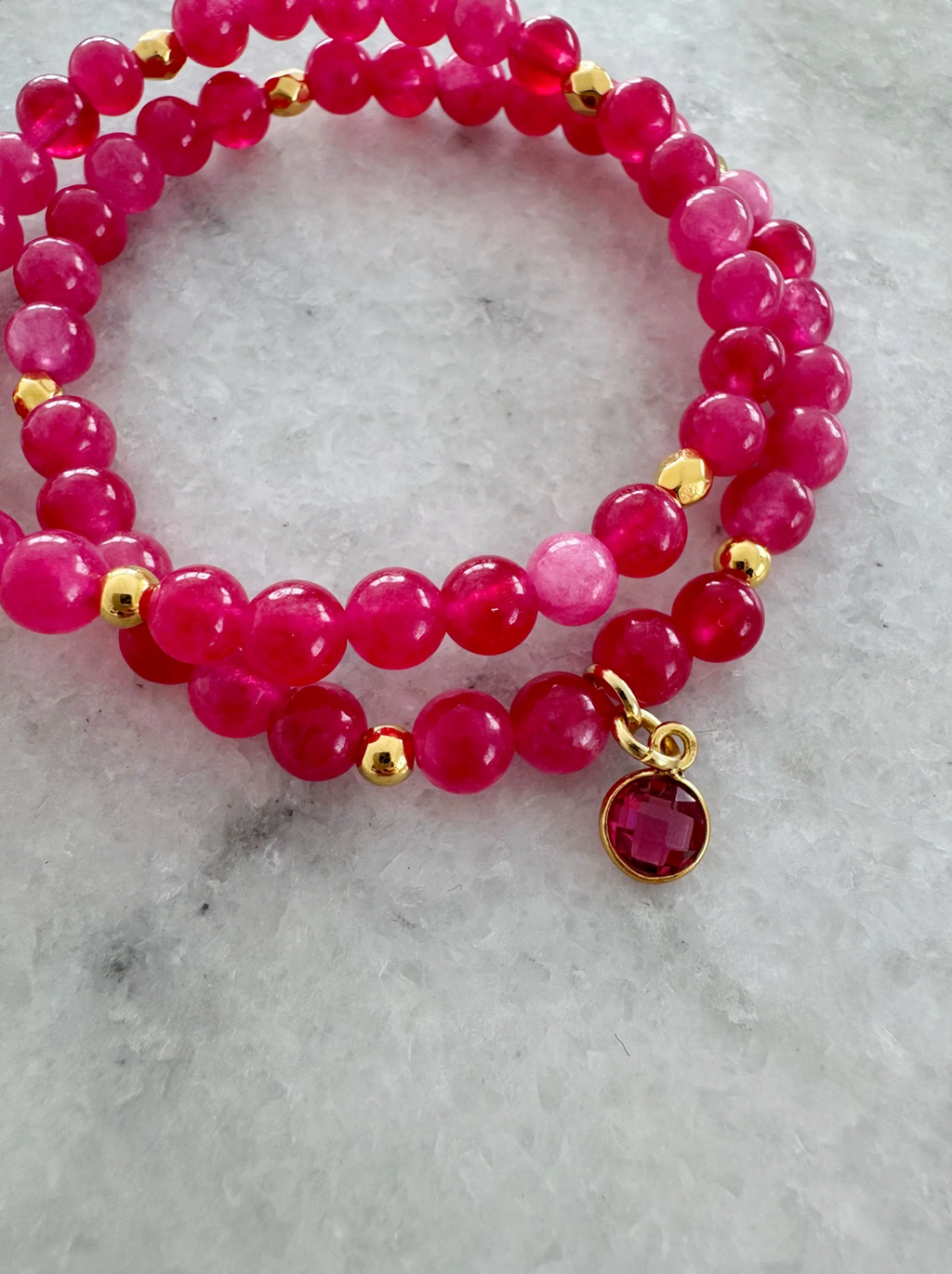 Jade-Set „Berry Cream“