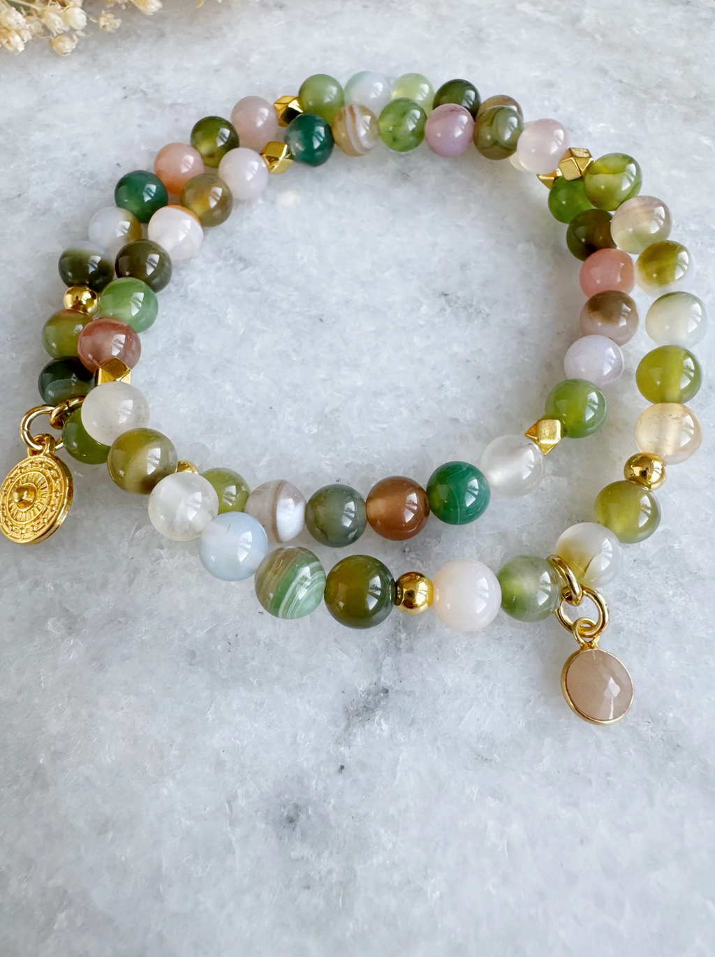 Achat Set „Sage Green“