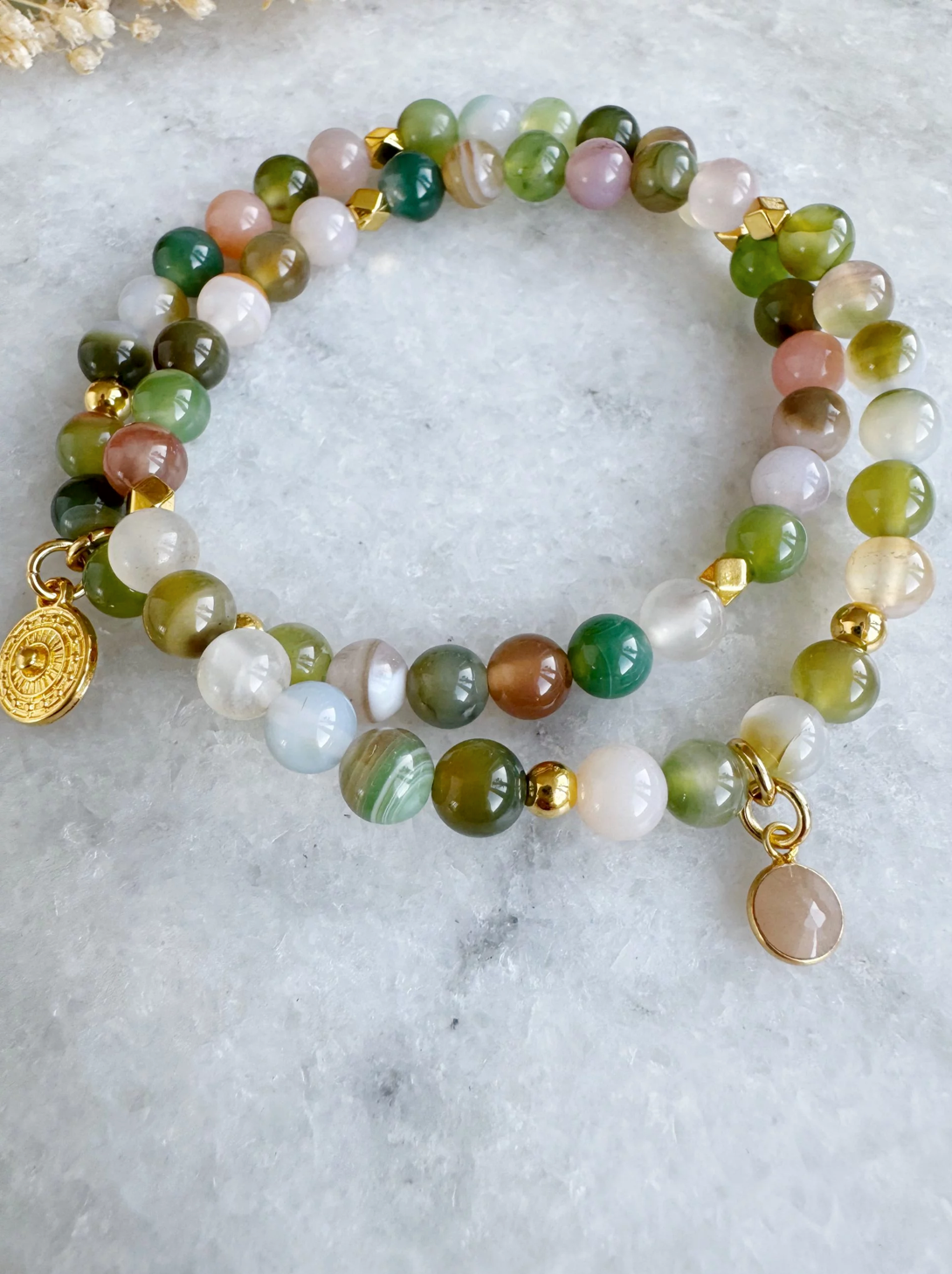 Achat Set „Sage Green“