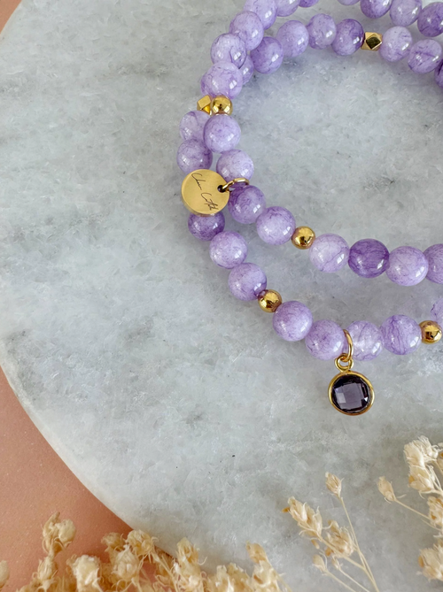 Armbandset "Lilas Dust"