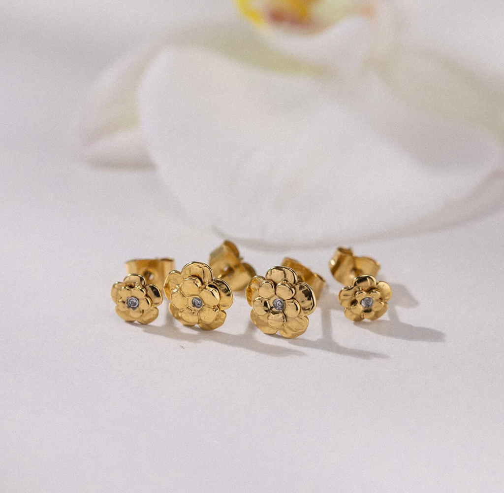 Flower Ohrringe Set