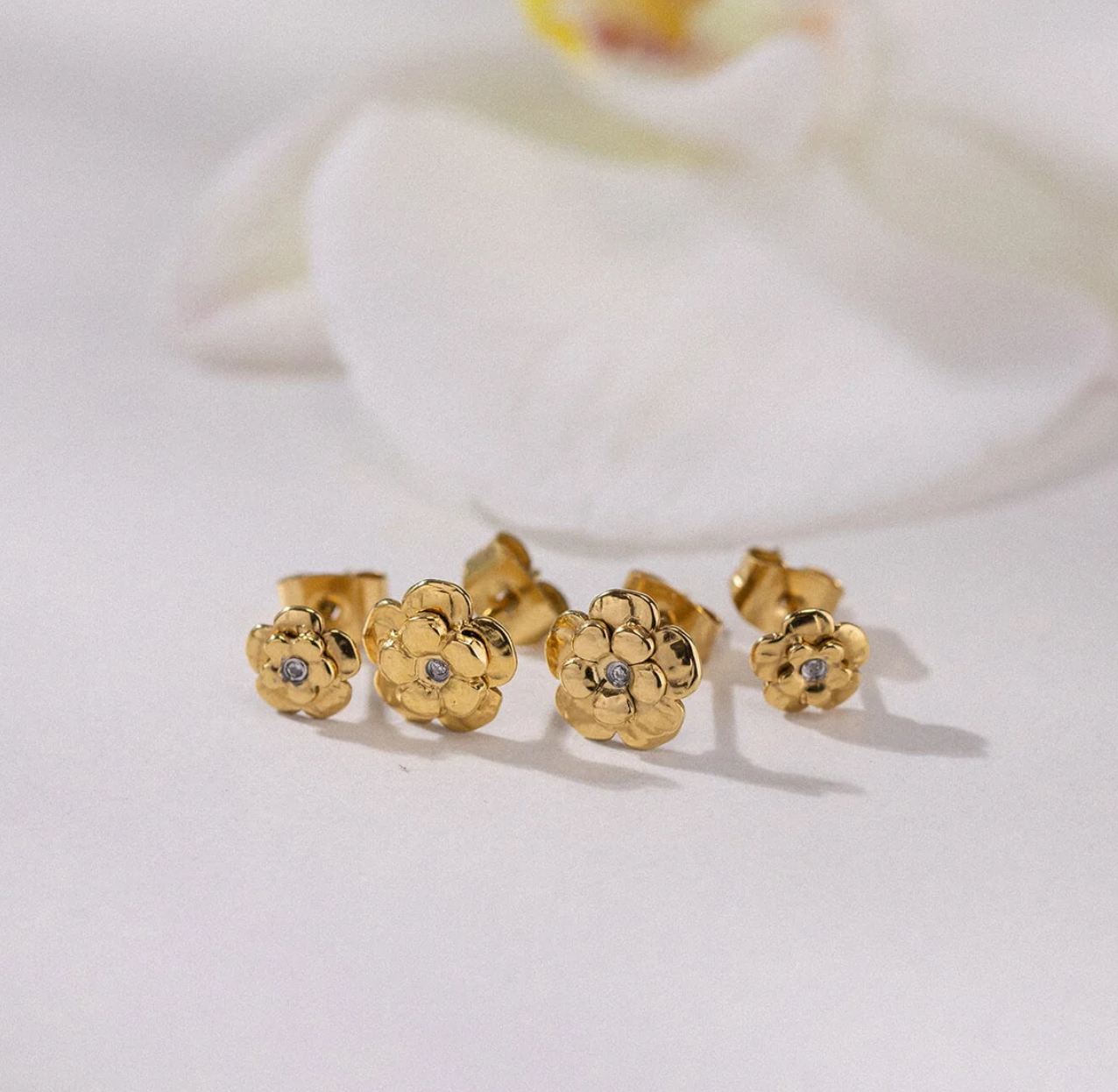 Flower Ohrringe Set