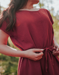 Musselin Kleid Elin