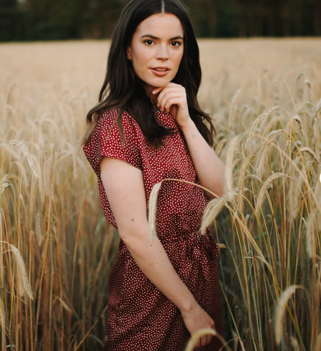 Kleid Elin mit Punkten