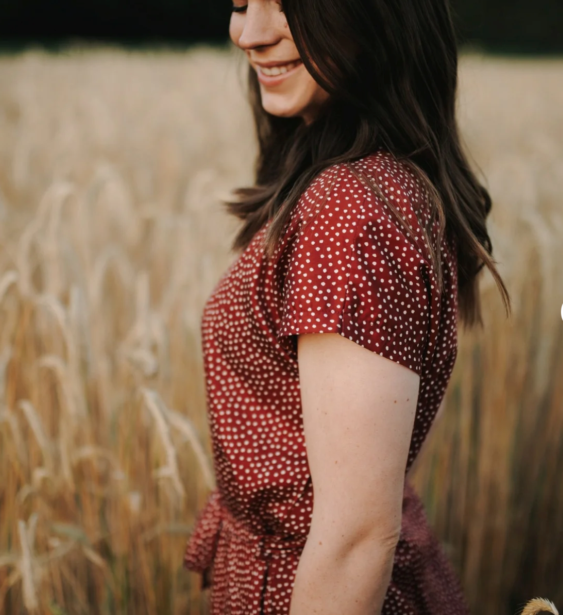 Kleid Elin mit Punkten