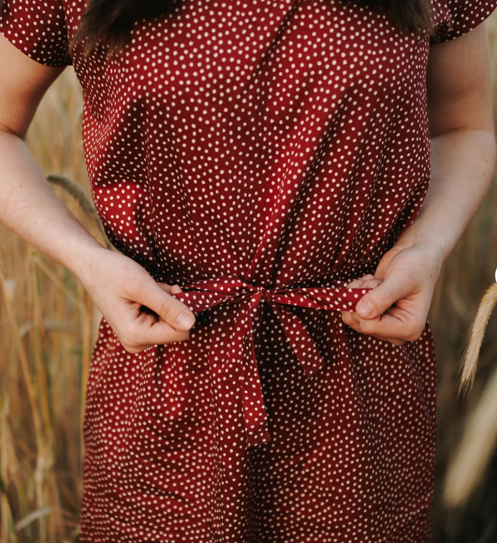 Kleid Elin mit Punkten