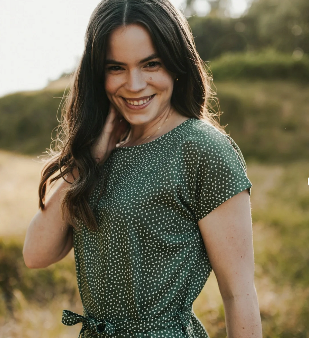 Kleid Elin mit Punkten