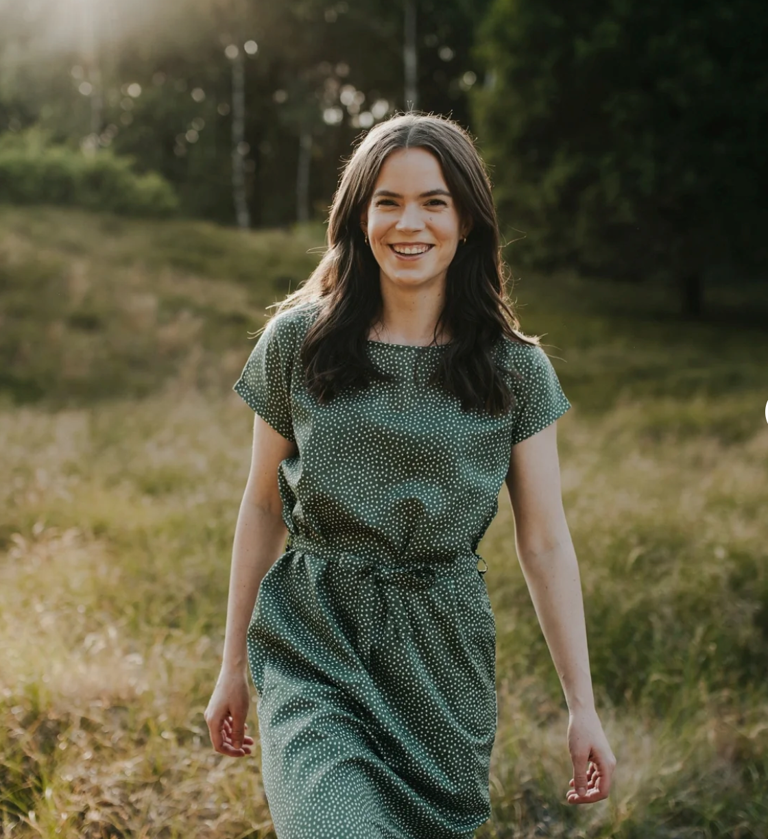 Kleid Elin mit Punkten