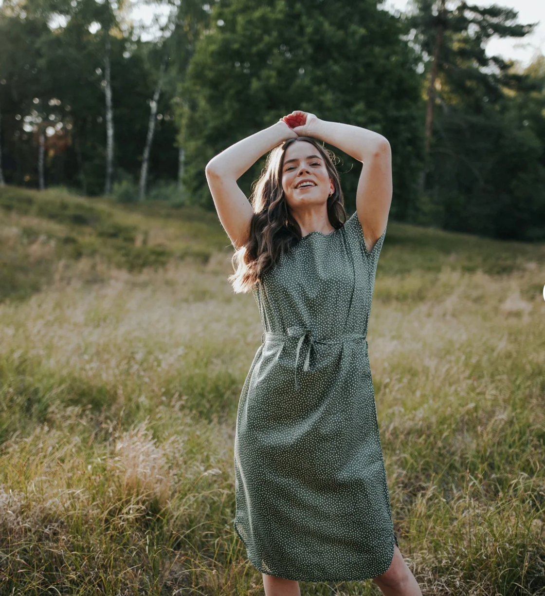 Kleid Elin mit Punkten