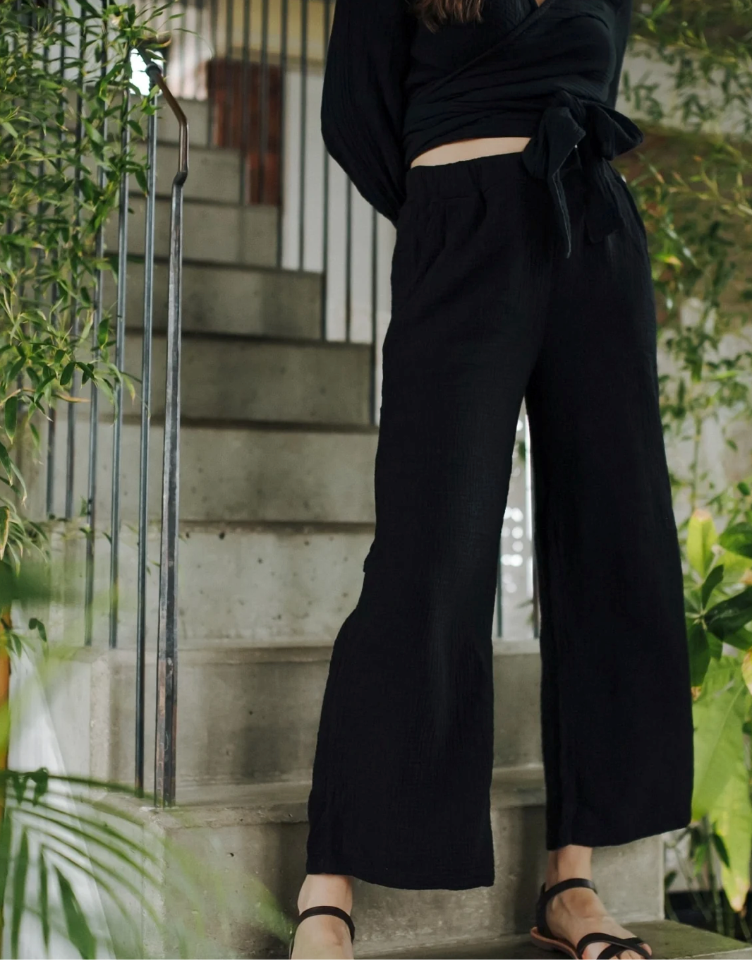 MUSSELIN HOSE LEJA