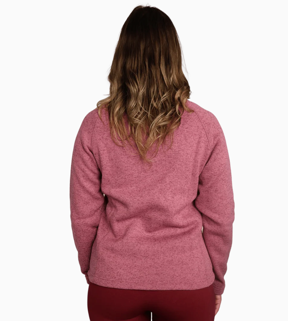 BERGMENSCH® - Damen Strickfleece-Jacke