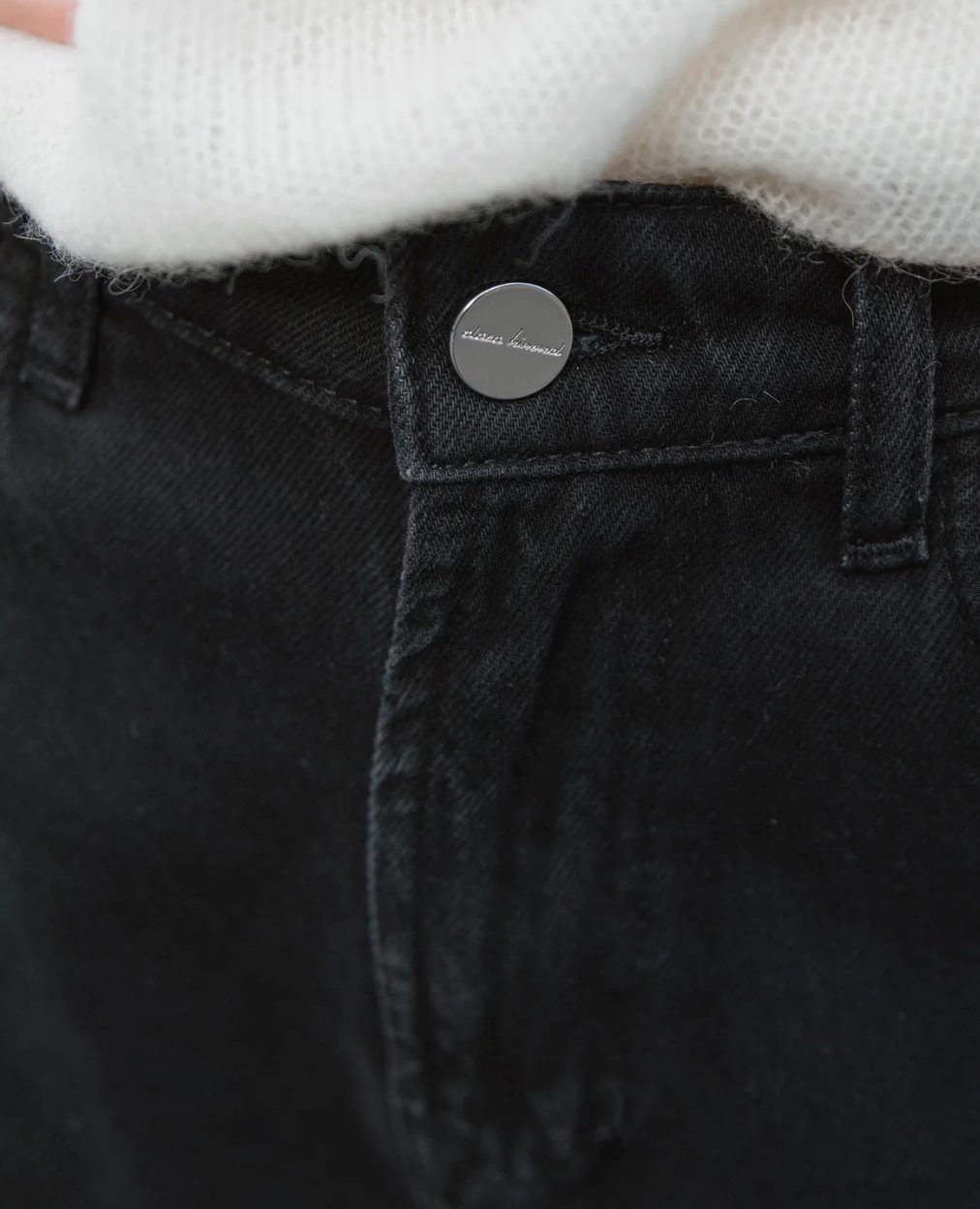 O-Shape Jeans Black