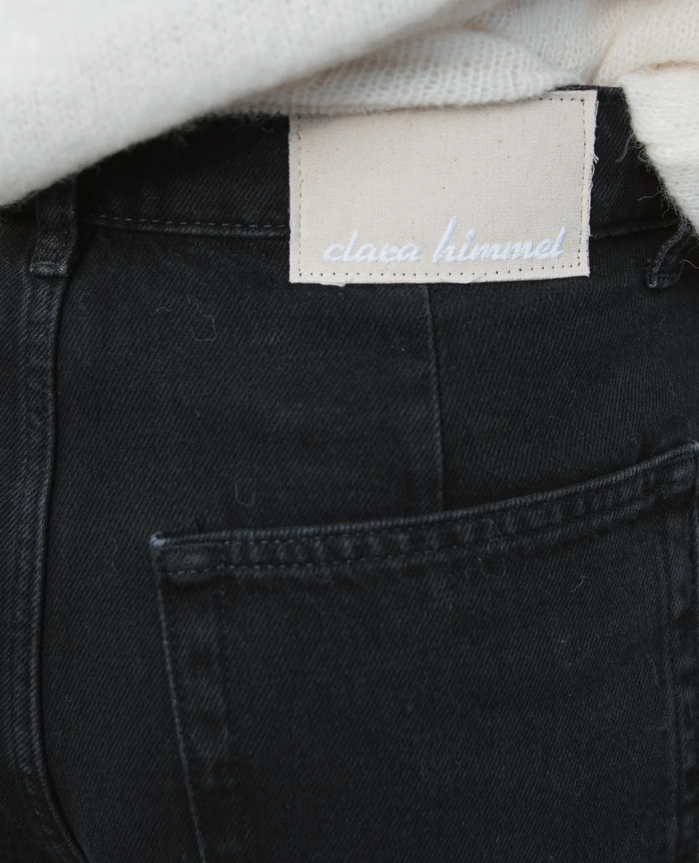 O-Shape Jeans Black