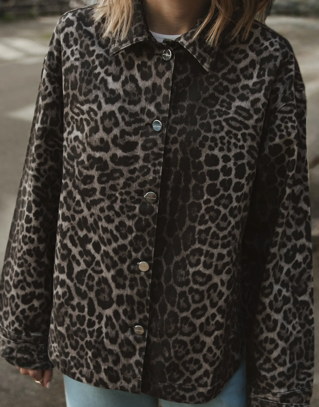 Hemdjacke Oversized Leo