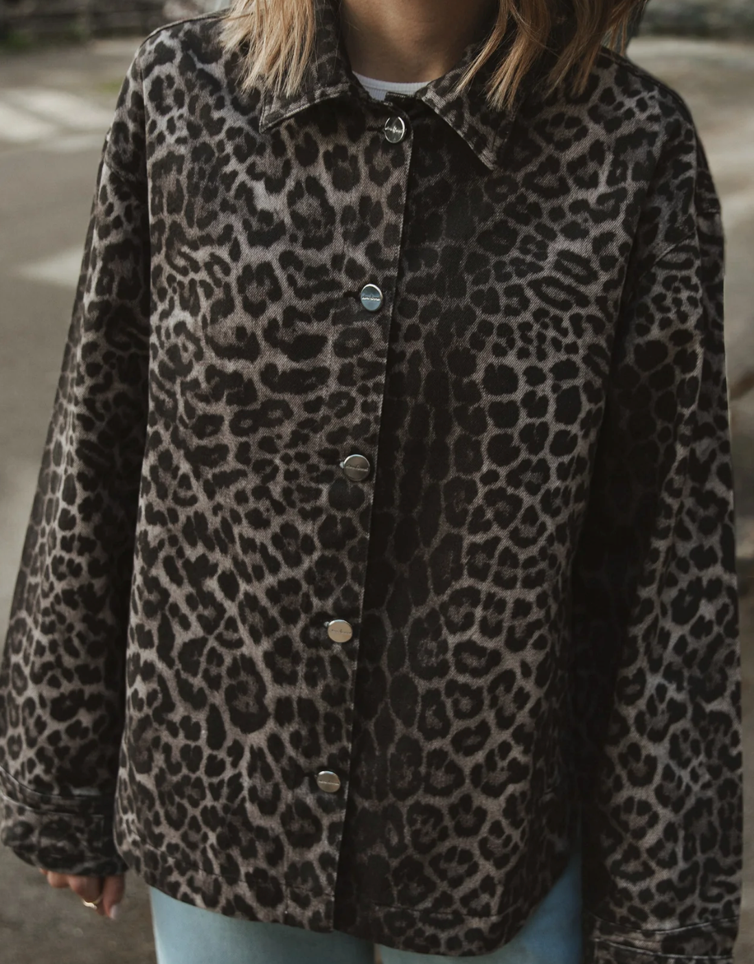 Hemdjacke Oversized Leo