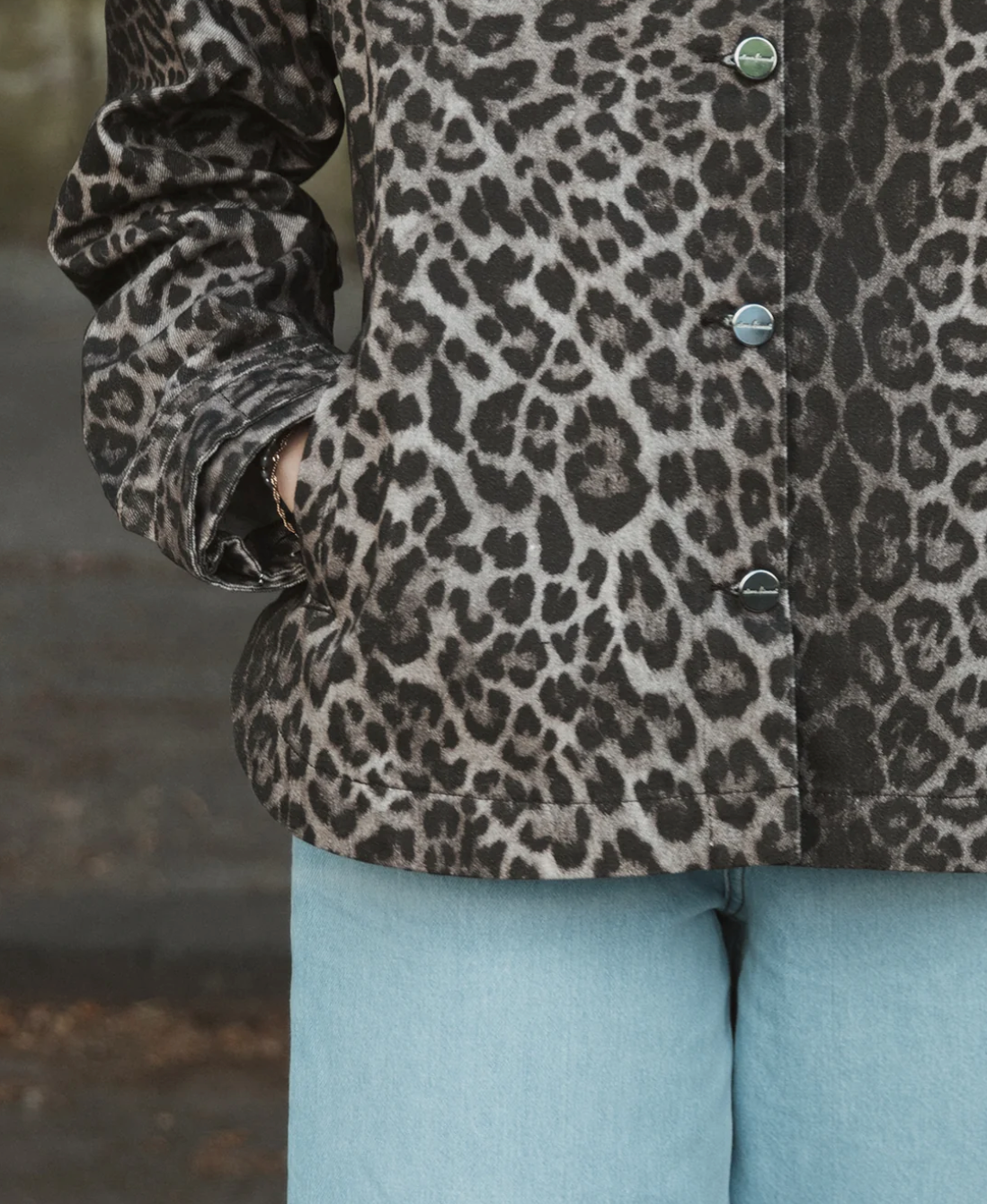 Hemdjacke Oversized Leo