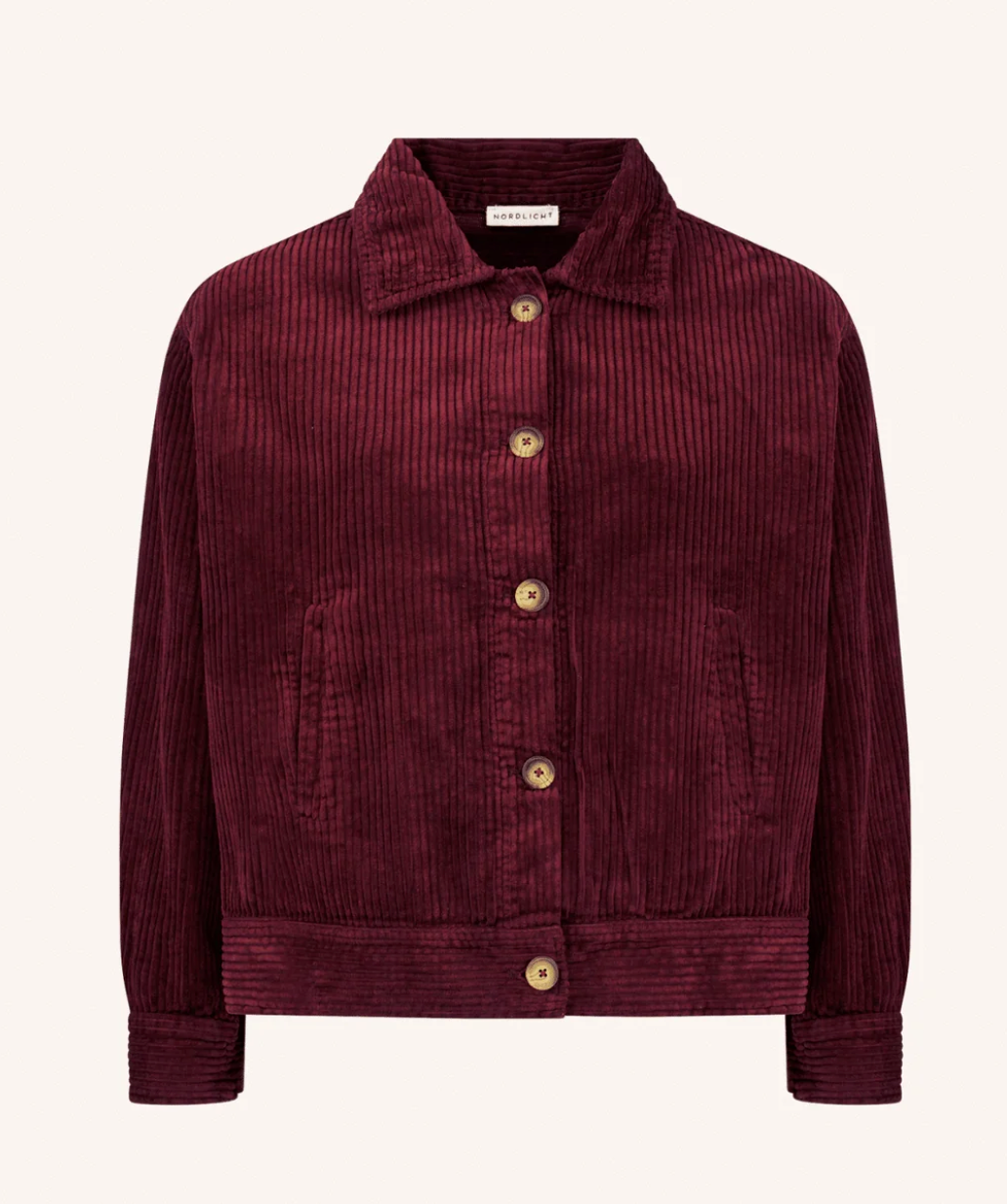 Damen-Cordjacke Silja aus weichem Bio-Baumwollcord