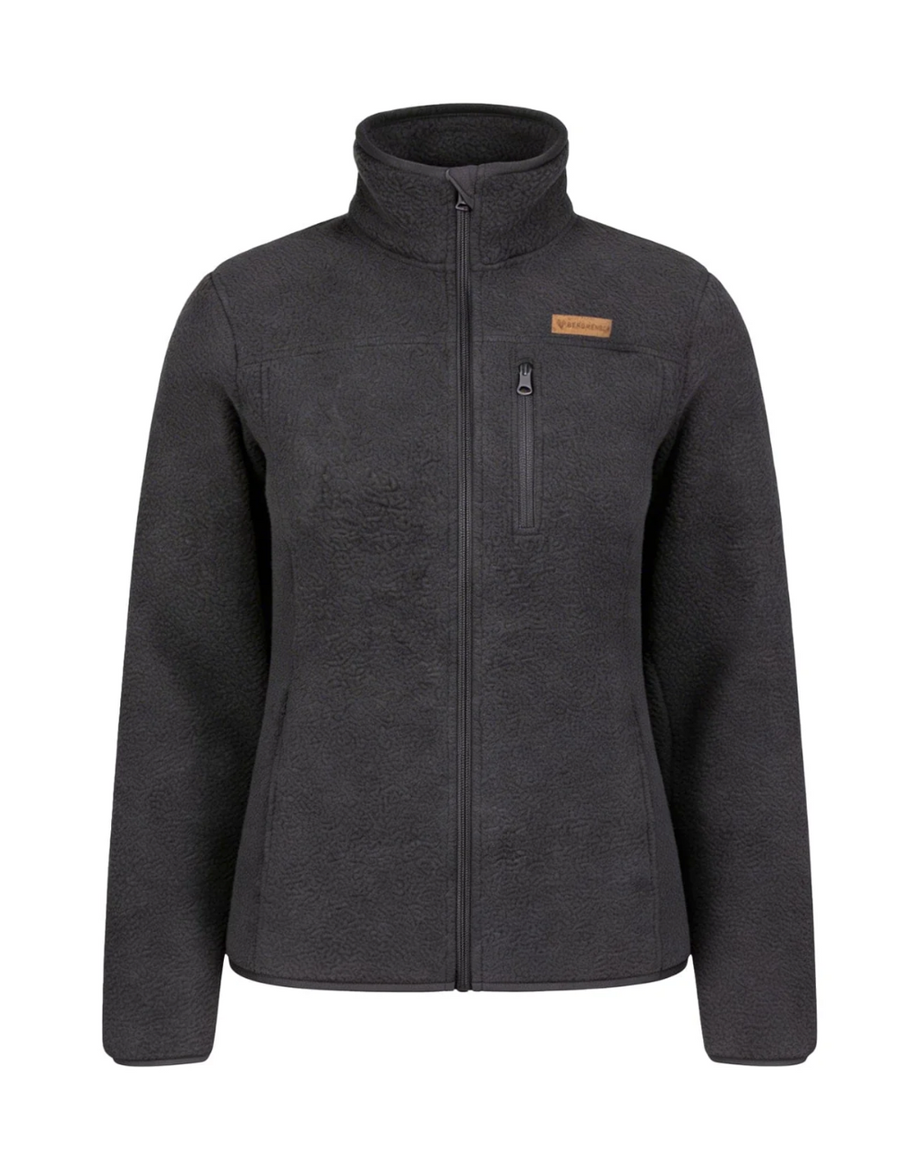 Herren Sherpa Fleece Jacke – Farbvariante, Frontansicht