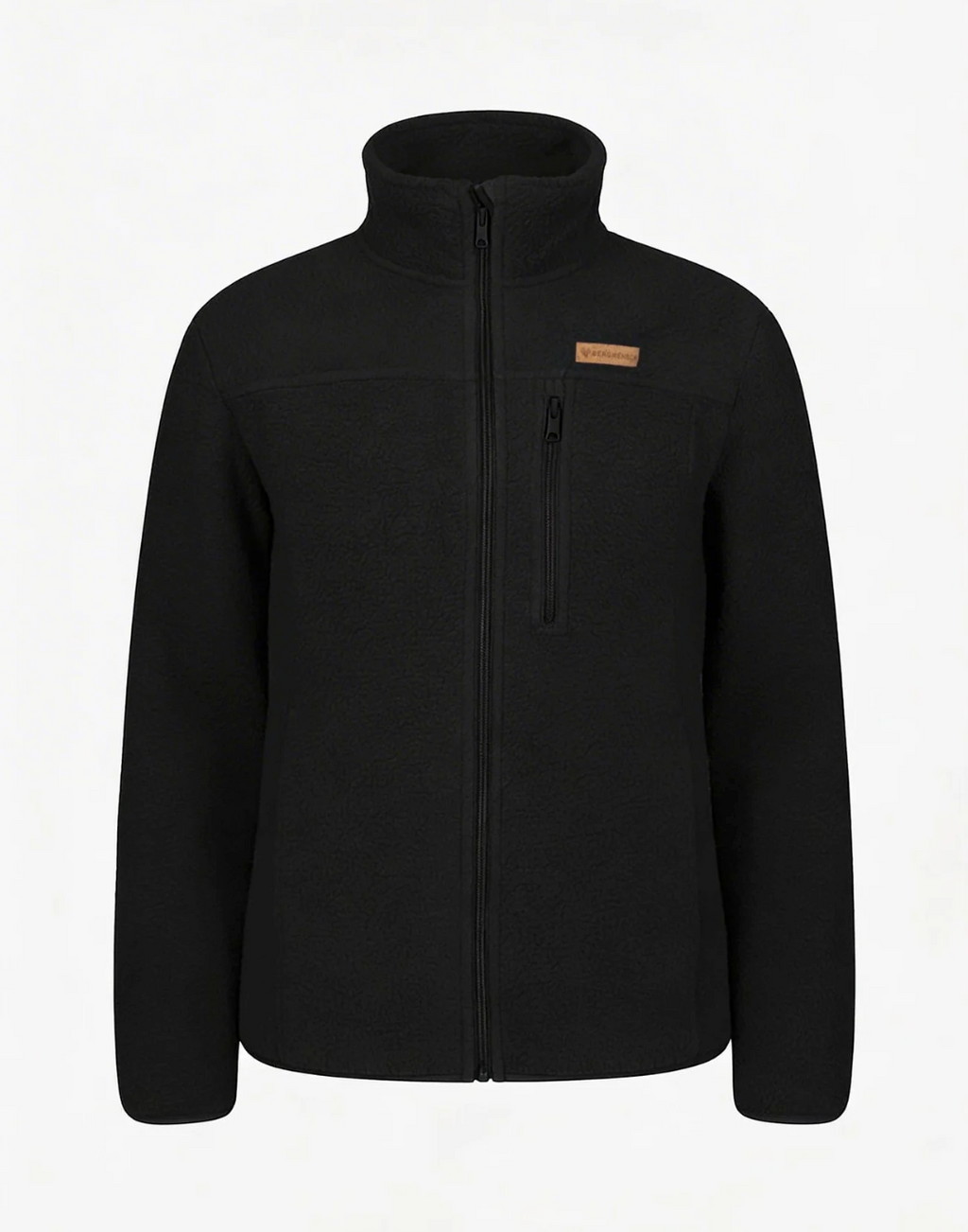 Herren Sherpa Fleece Jacke – Farbvariante, Seitenansicht