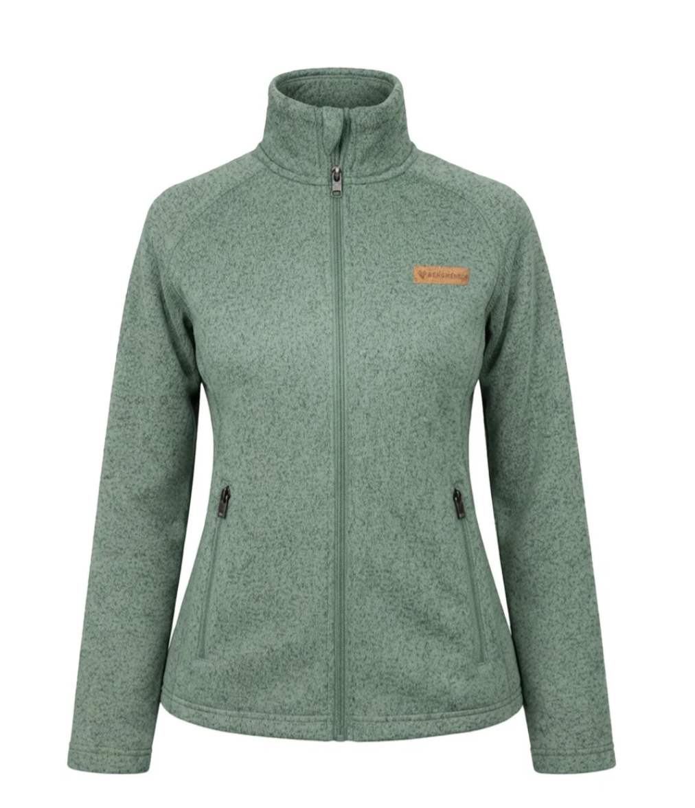 BERGMENSCH® - Damen Strickfleece-Jacke