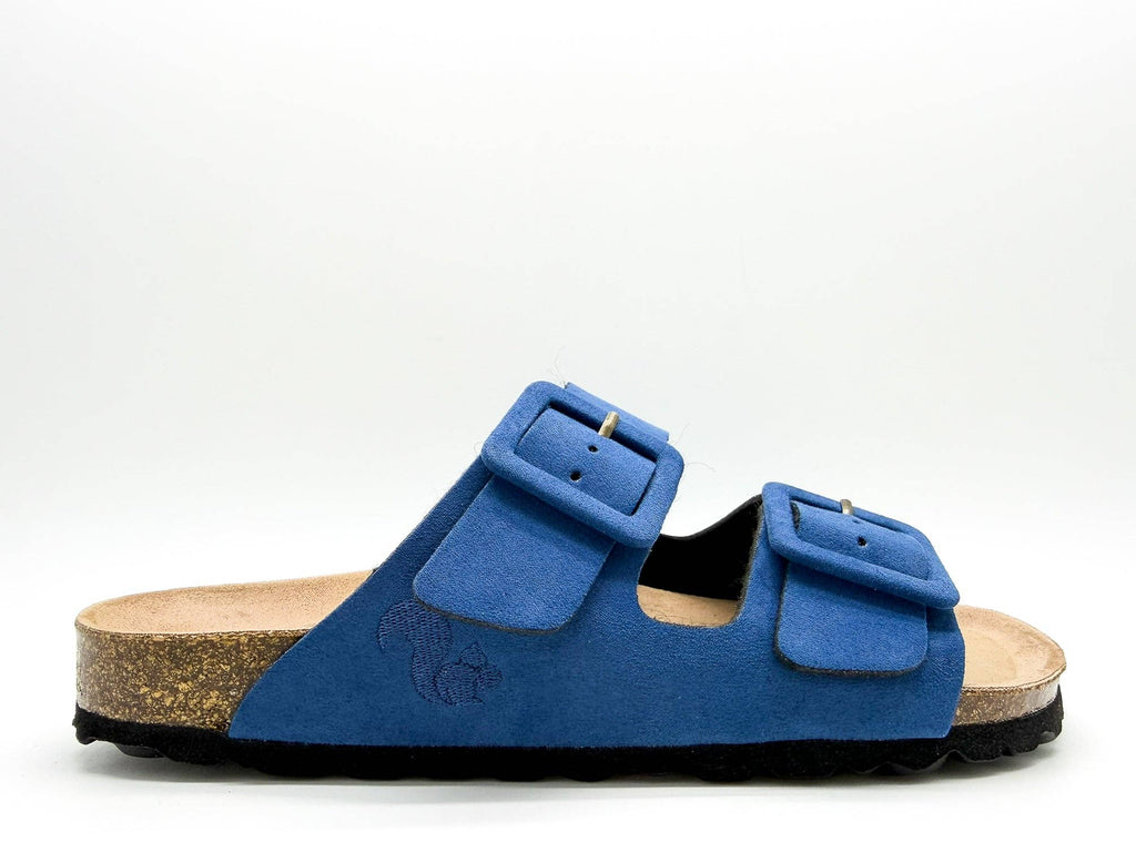 Thies 1856 ® Eco Bio Covered Sandale vegan Saphirblau