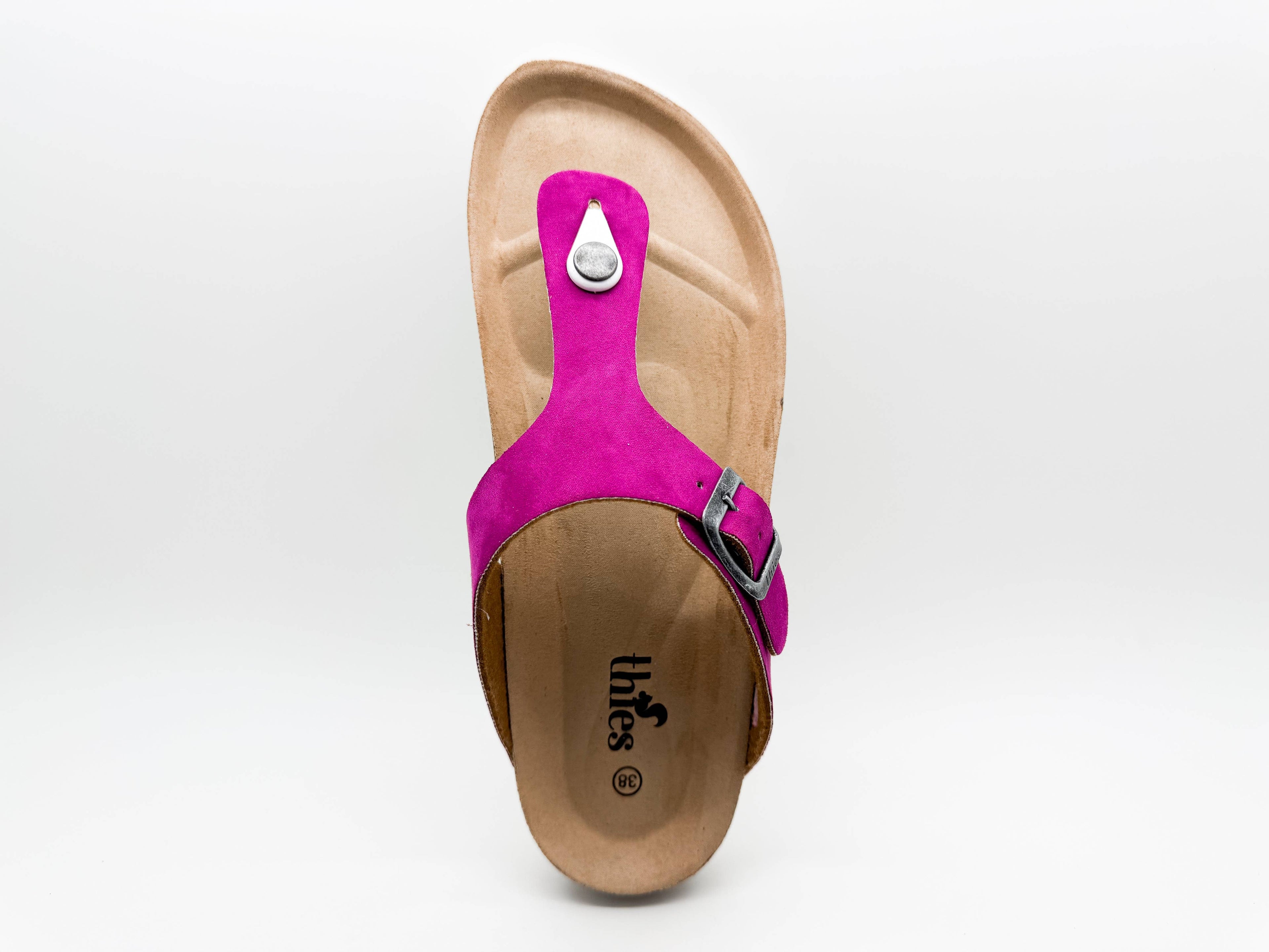 Thies 1856 ® Rec Bio Zehentrenner vegan orchid pink