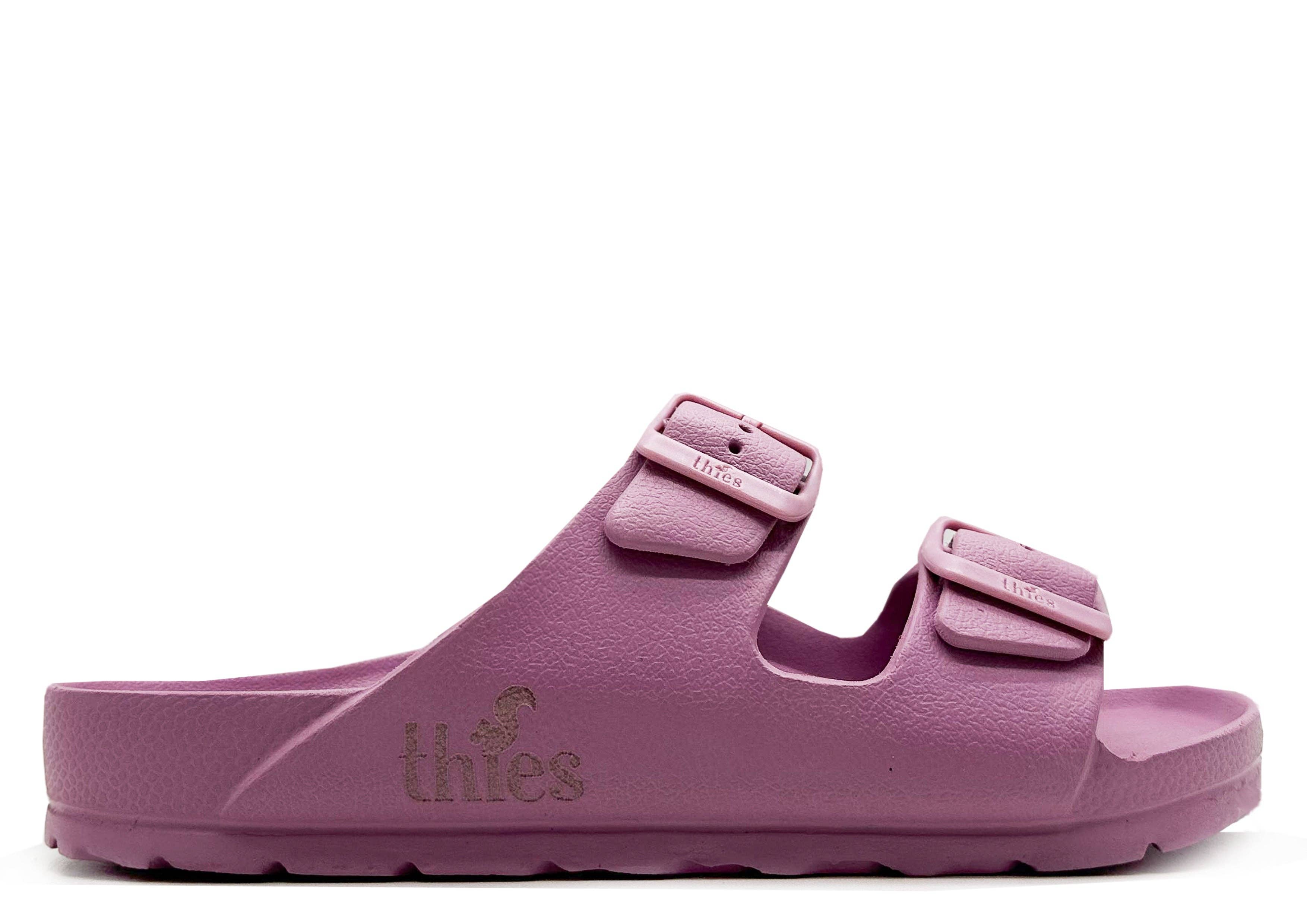 Thies 1856 ® Ecofoam vegane Sandale in Malve