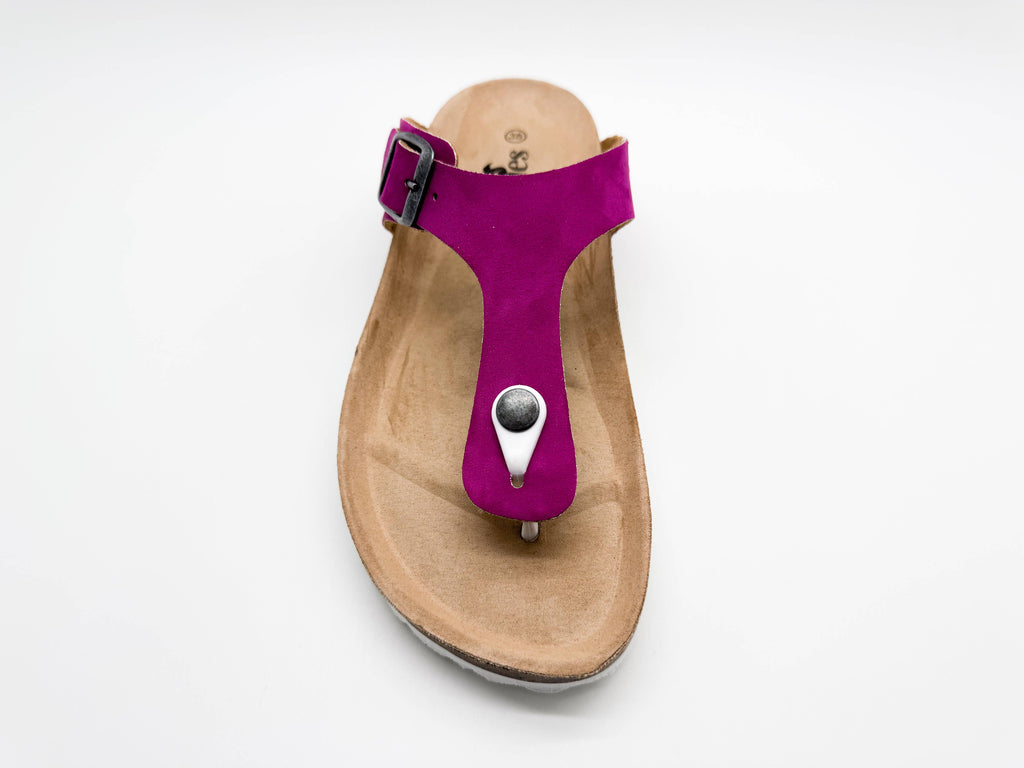 Thies 1856 ® Rec Bio Zehentrenner vegan orchid pink