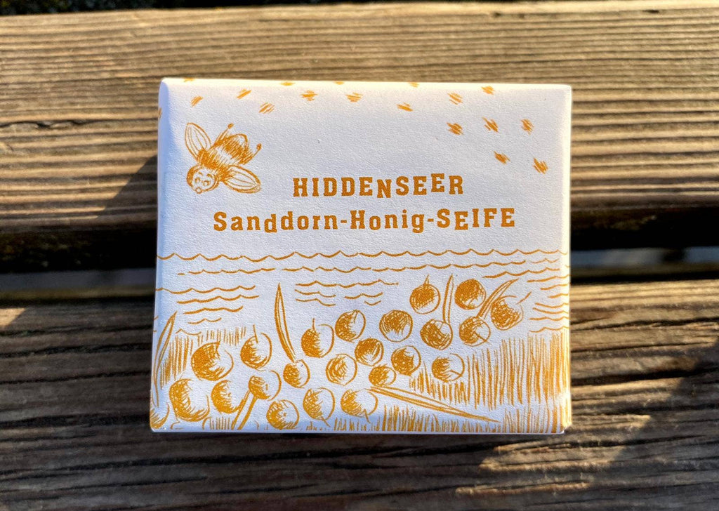 Handgemachte Sanddorn-Honig-Seife Hiddensee Ostsee Meer