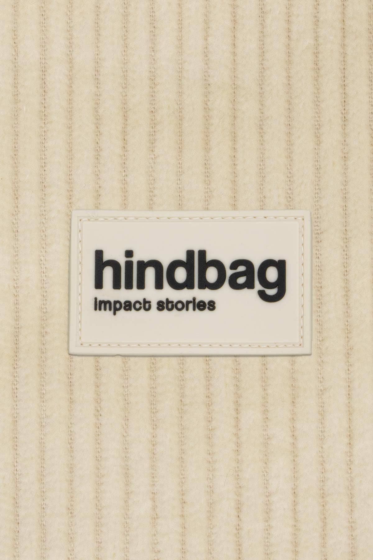 Margault Samtbeutel Beige – Detailansicht Oberfläche, VomKaff