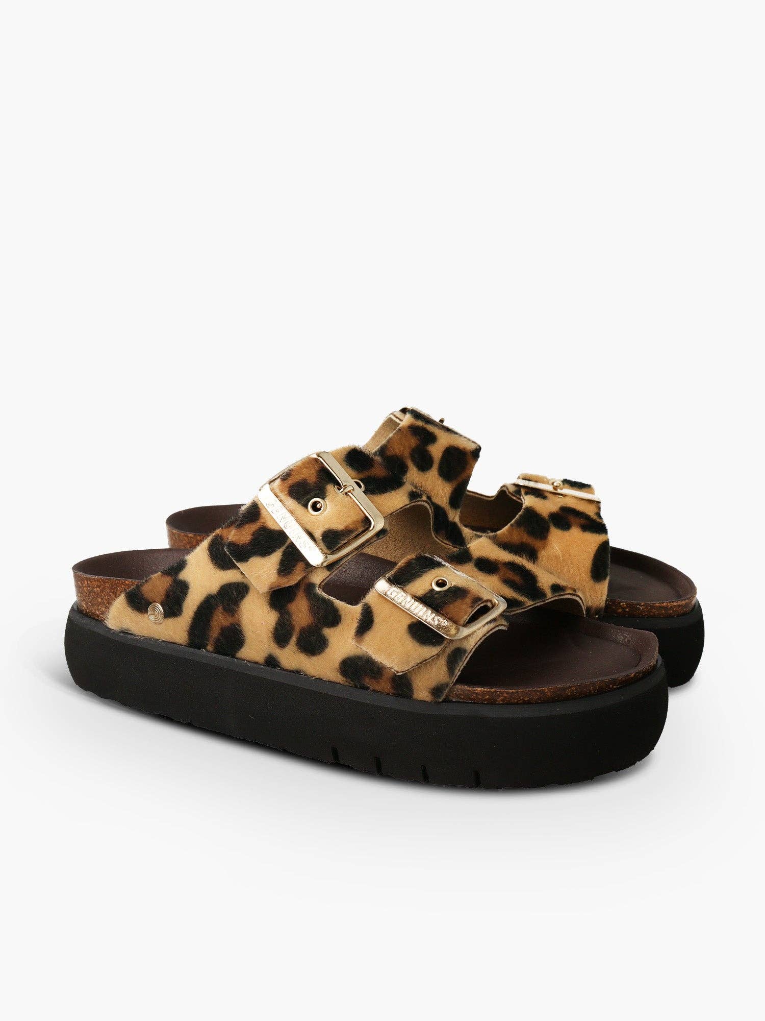 HONOLULU vegane Sandale mit Leopardenmuster