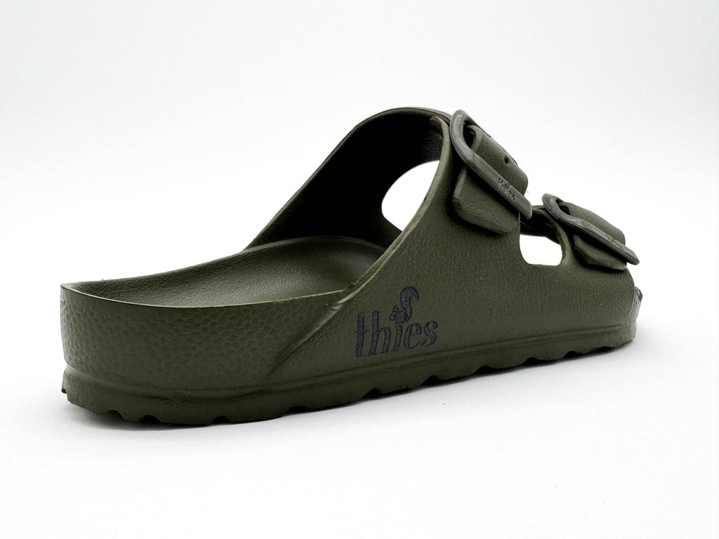 Thies 1856 ® Ecofoam Sandale vegan oliv