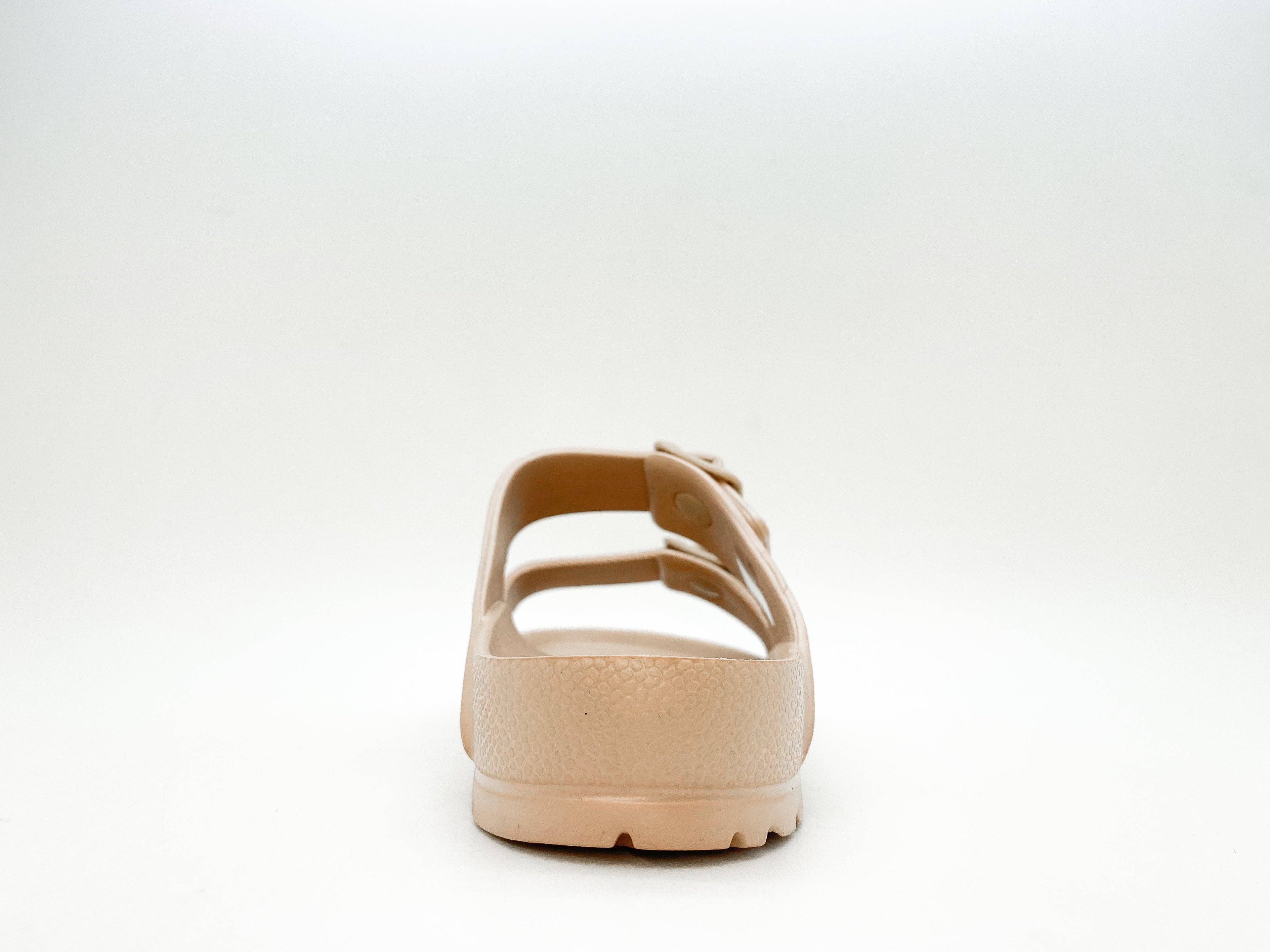 Thies 1856 ® Ecofoam vegane Sandale in Bronze