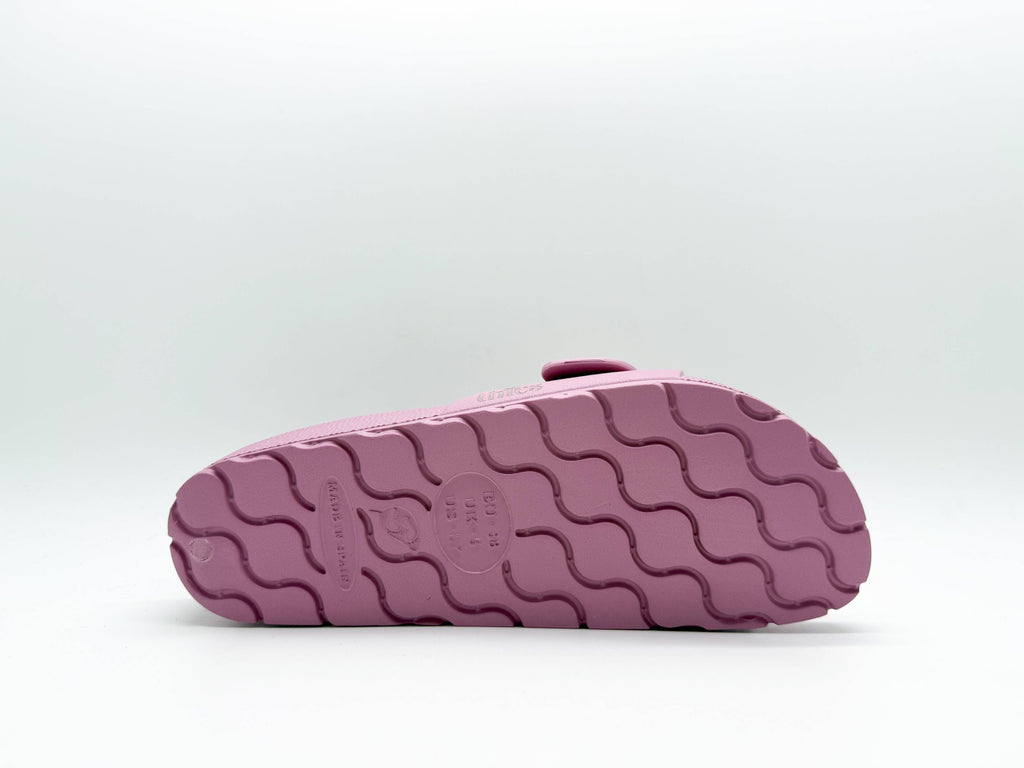 Thies 1856 ® Ecofoam Riemchensandale vegan Malva