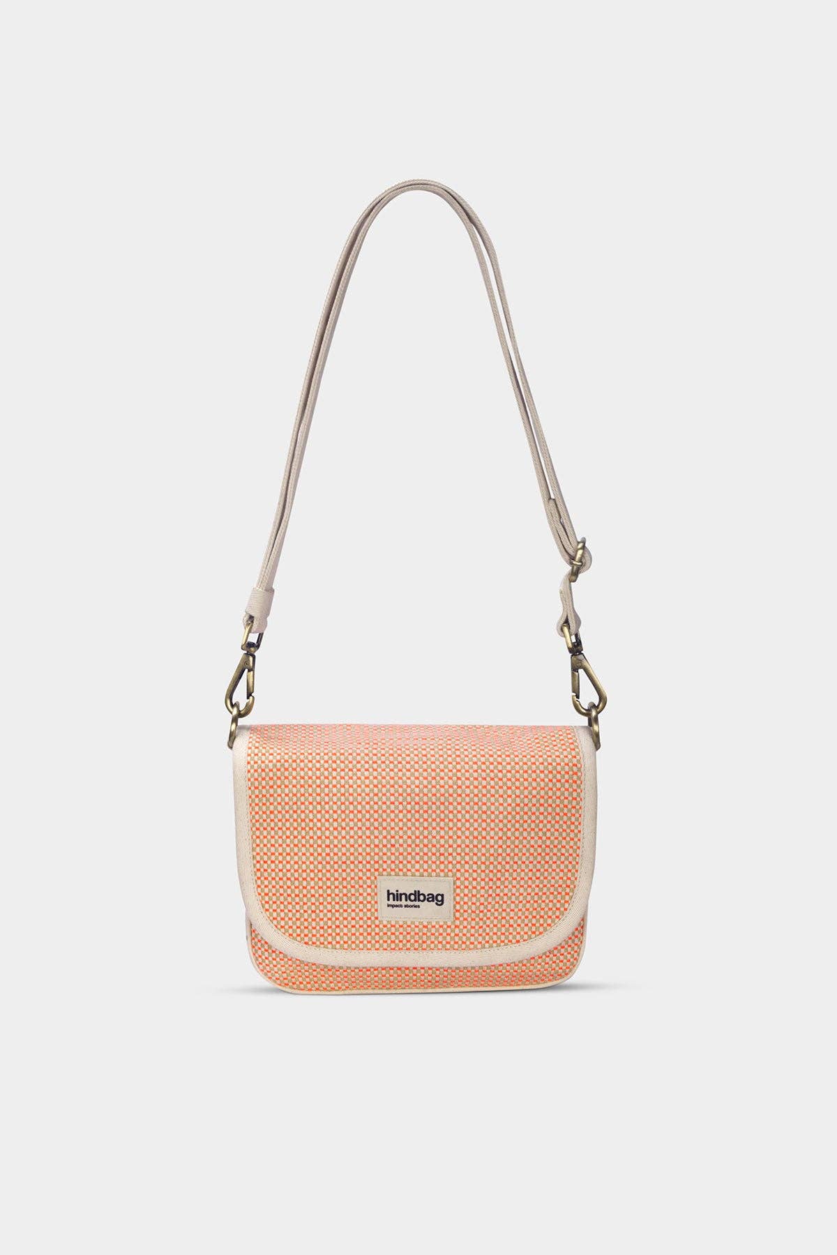 Tasche Margault Geflecht Koralle