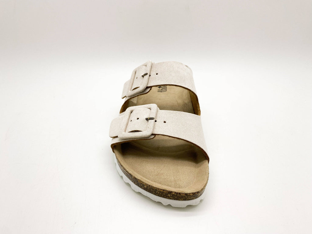 Thies 1856 ® Eco Bio Covered Sandale vegan in Creme