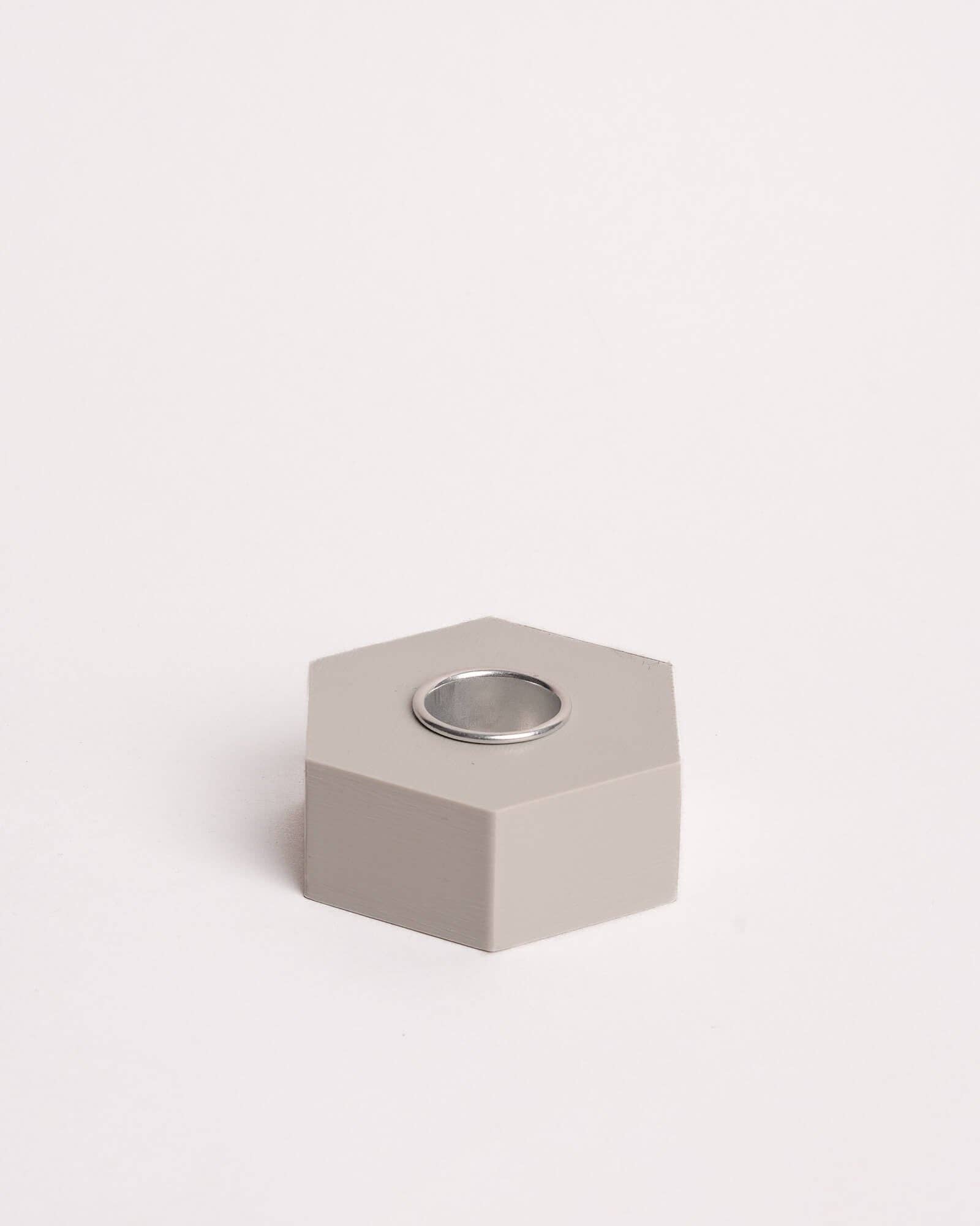 ANIS BASE Kerzenhalter – Farbe Stone | VomKaff