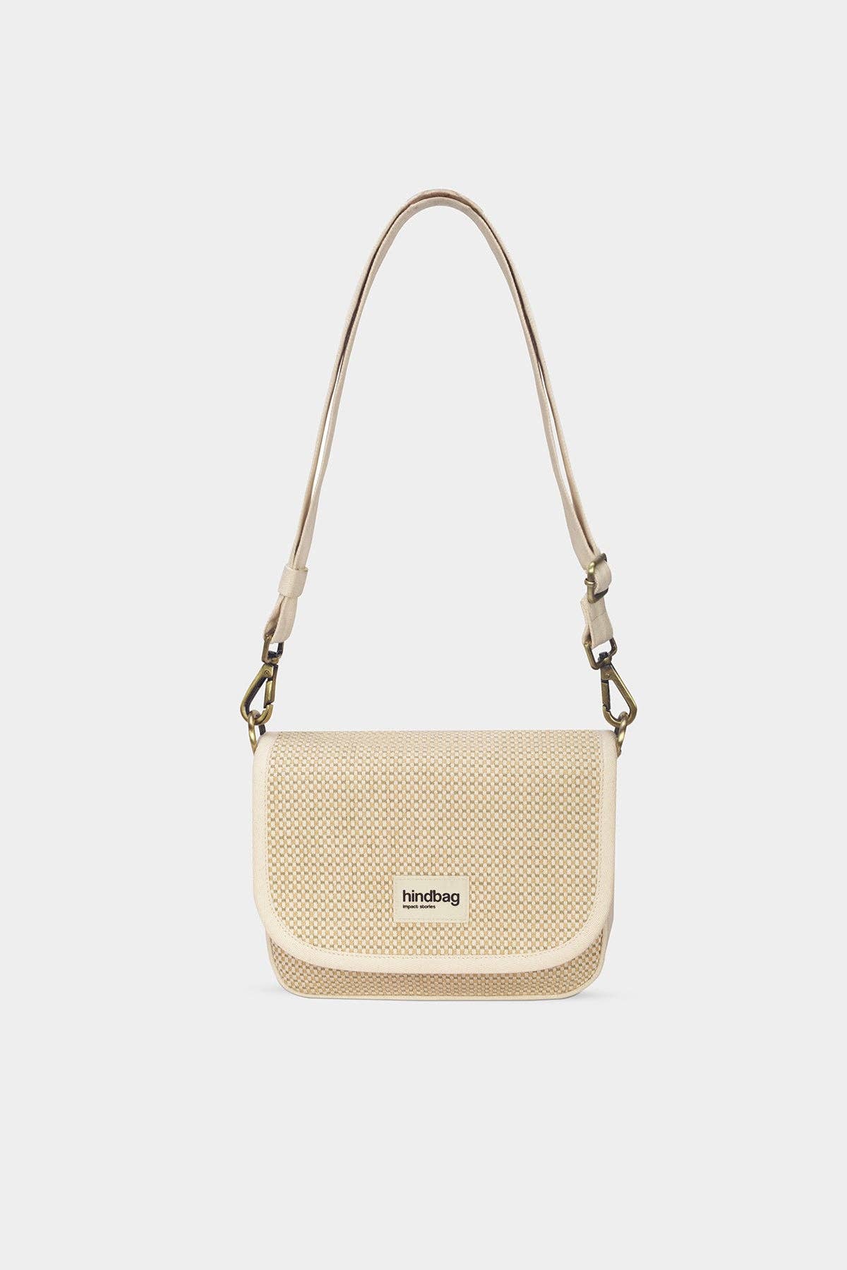 Margault geflochtene Tasche Nude