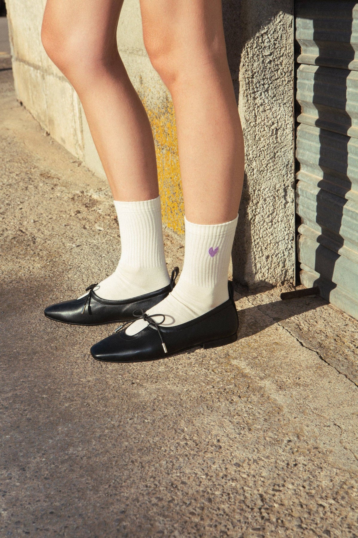 Malve Herz Socken