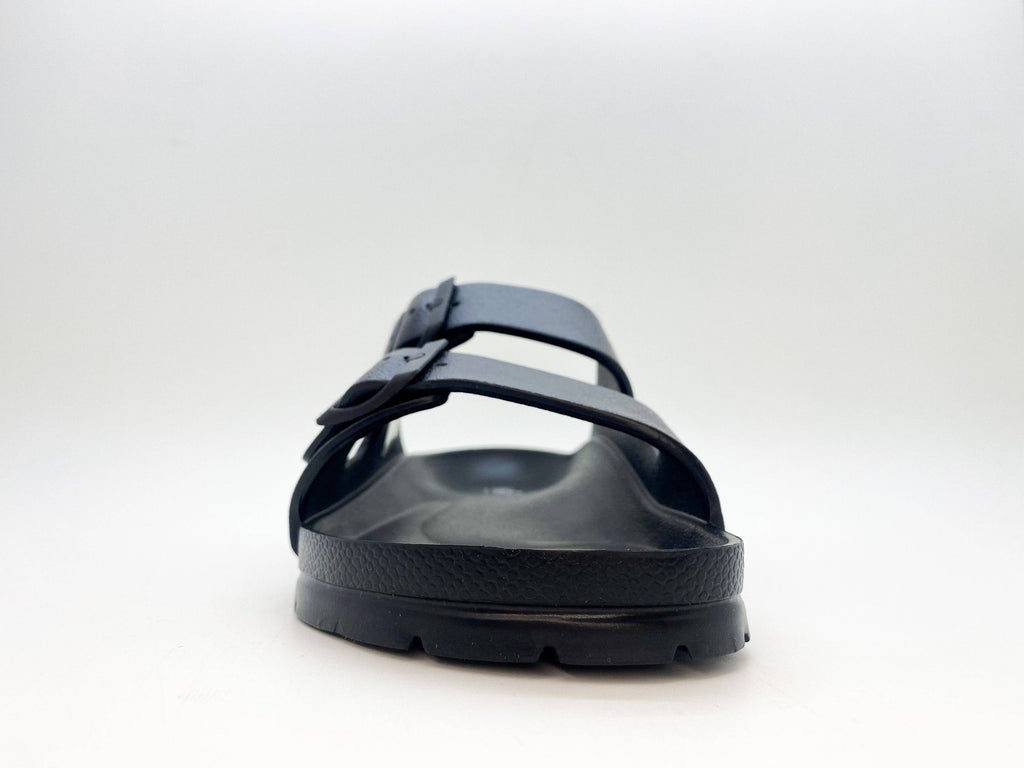 Thies 1856 ® Ecofoam vegane Sandale in Schwarz