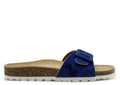 Thies 1856 ® Rec Denim Riemchensandale veganes Denim Blau