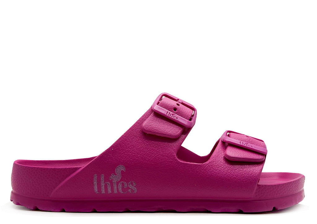 Thies 1856 ® Ecofoam vegane Sandale in orchidee-pink