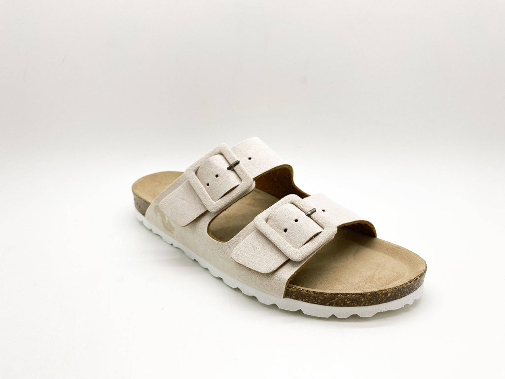 Thies 1856 ® Eco Bio Covered Sandale vegan in Creme