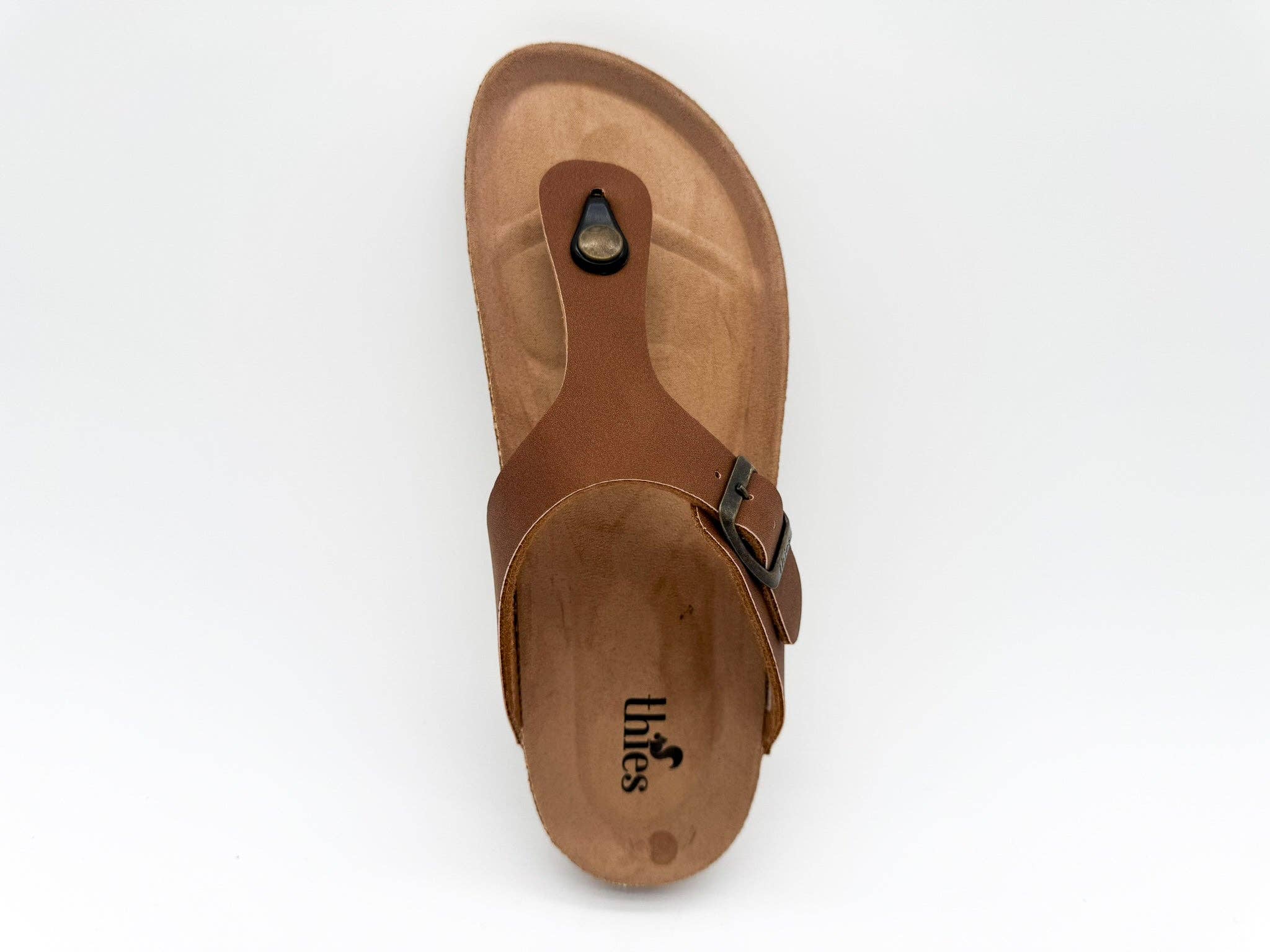 Thies 1856 ® Eco Bio Zehentrenner vegan Zimt