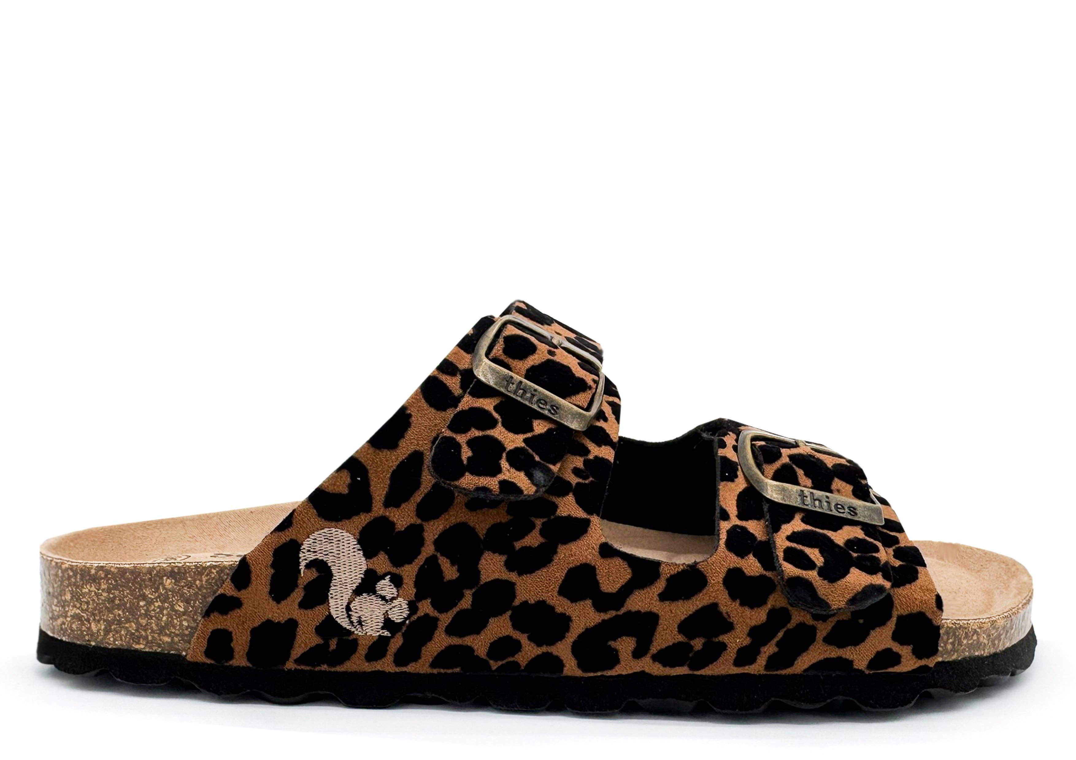 Thies 1856 ® Rec Leo Sandale vegan dunkel leo