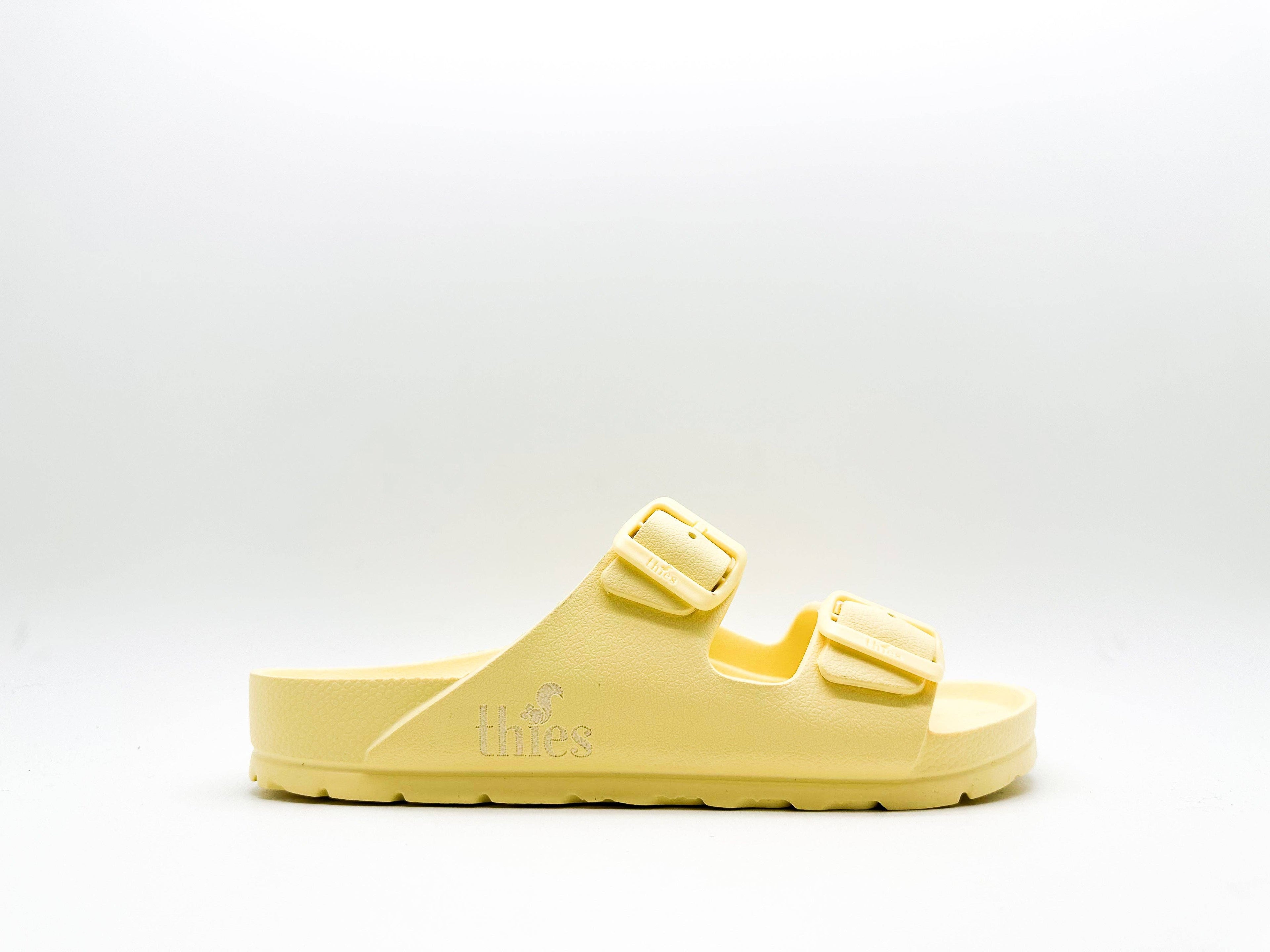 Thies 1856 ® Ecofoam vegane Sandale Lemon Sorbet