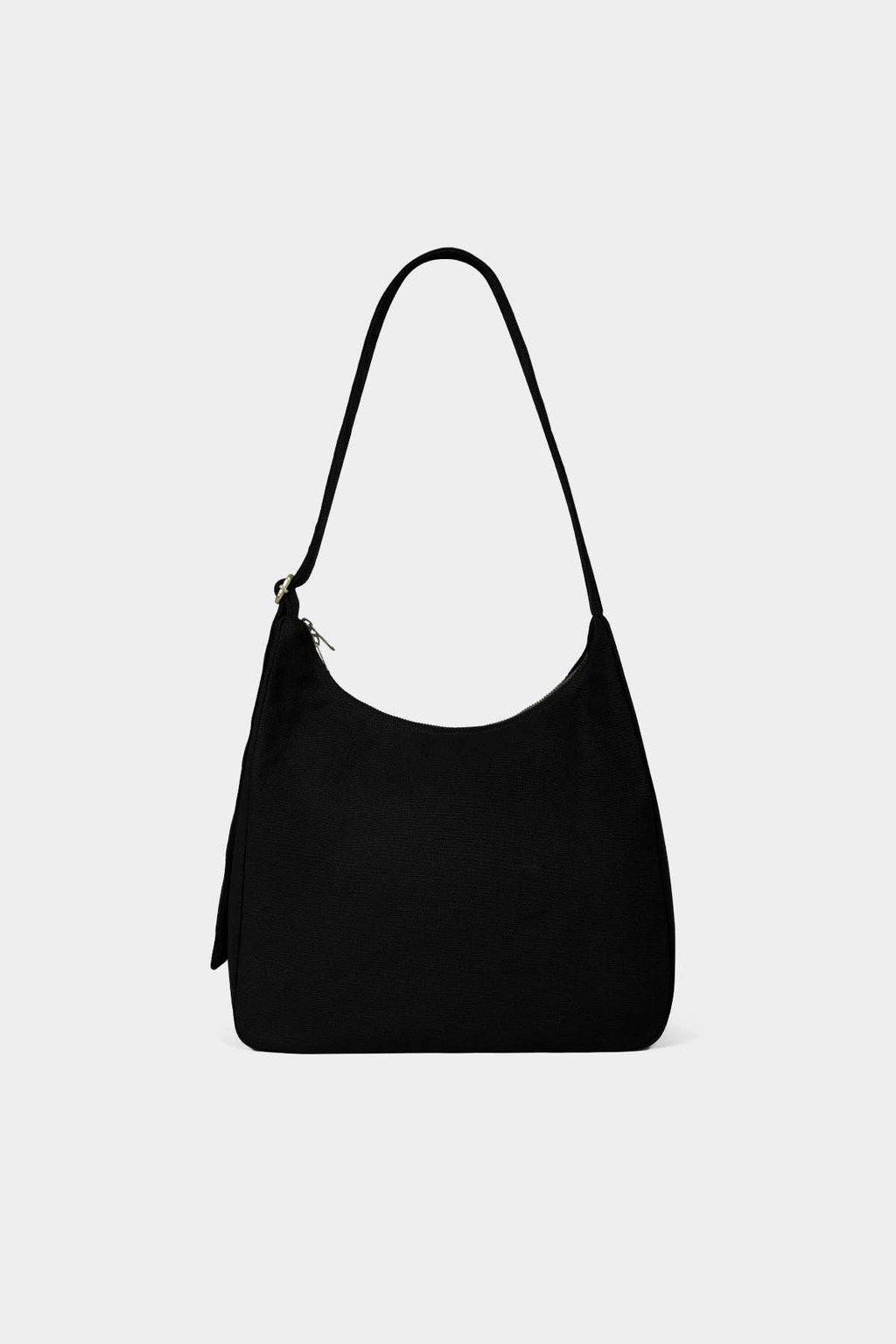 Claire Noir Hobo-Tasche – Detailansicht Verschluss und Material