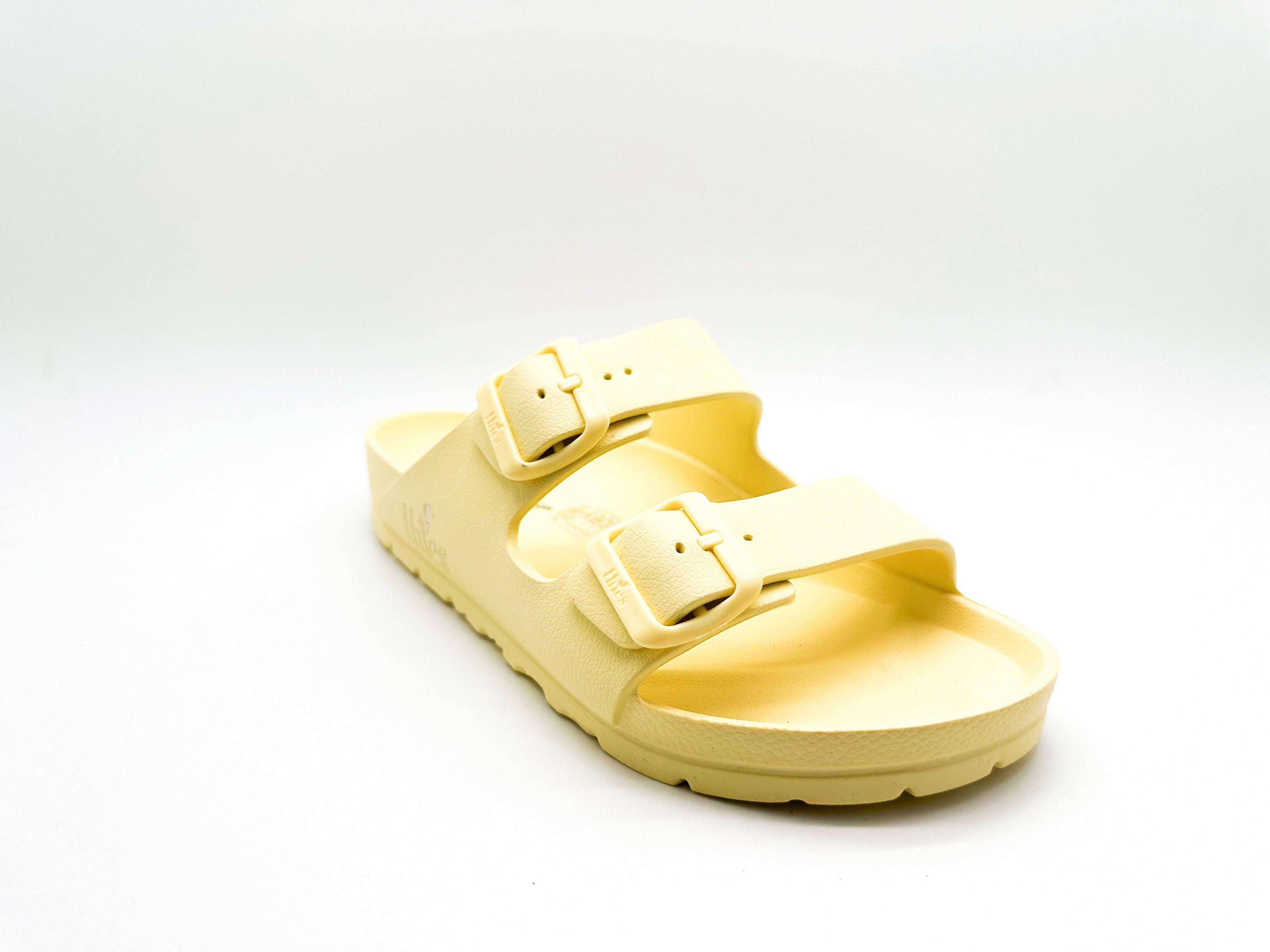 Thies 1856 ® Ecofoam vegane Sandale Lemon Sorbet