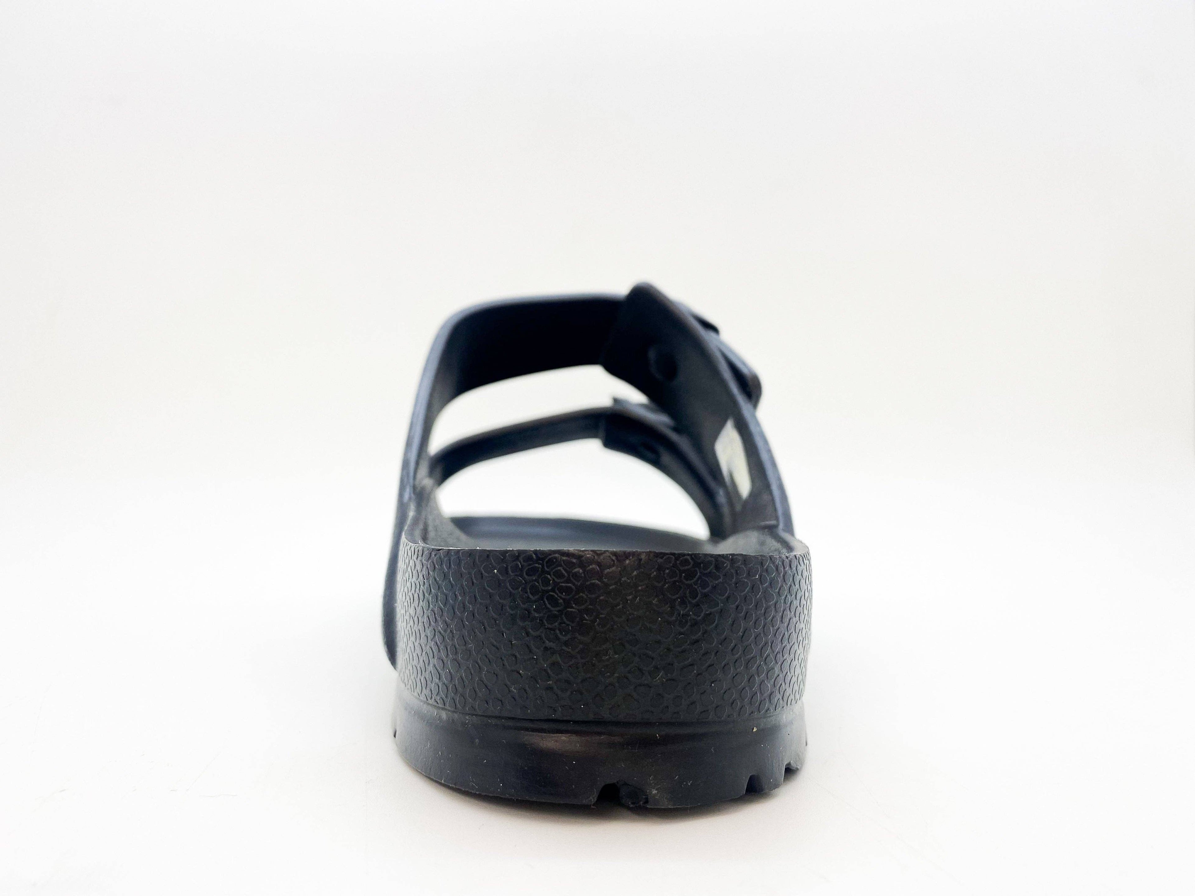 Thies 1856 ® Ecofoam vegane Sandale in Schwarz